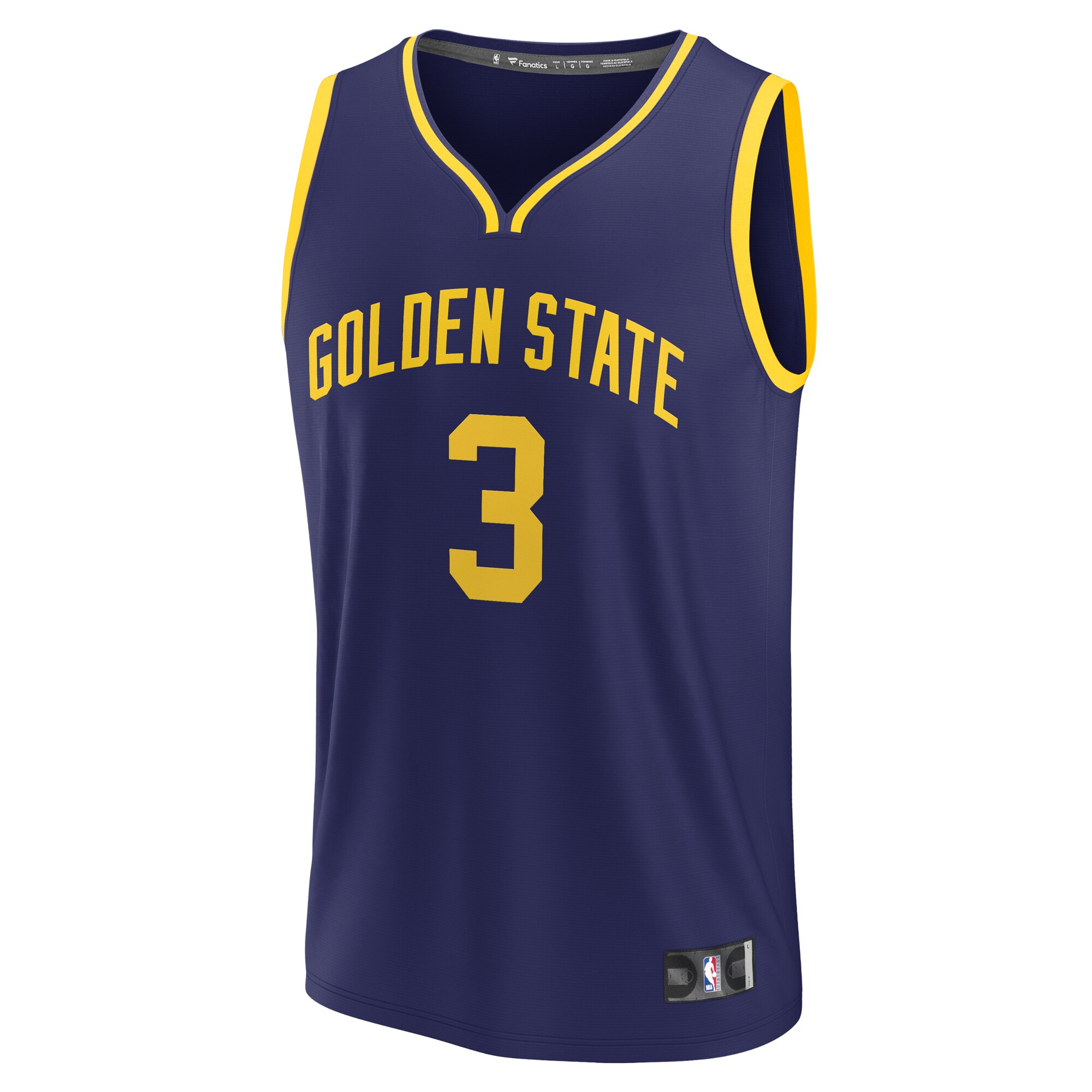 Chris Paul Golden State Warriors Fanatics Youth Fast Break Player Jersey - Statement Edition - Navy