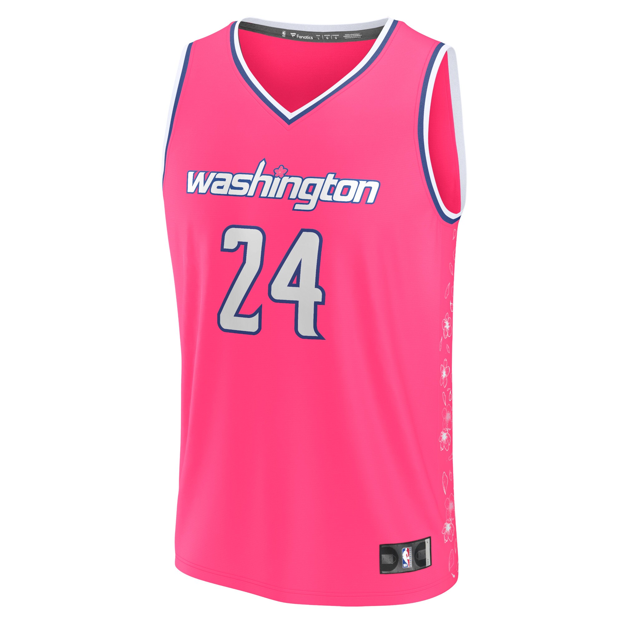 Corey Kispert Washington Wizards Fanatics Fastbreak Jersey - City Edition - Pink