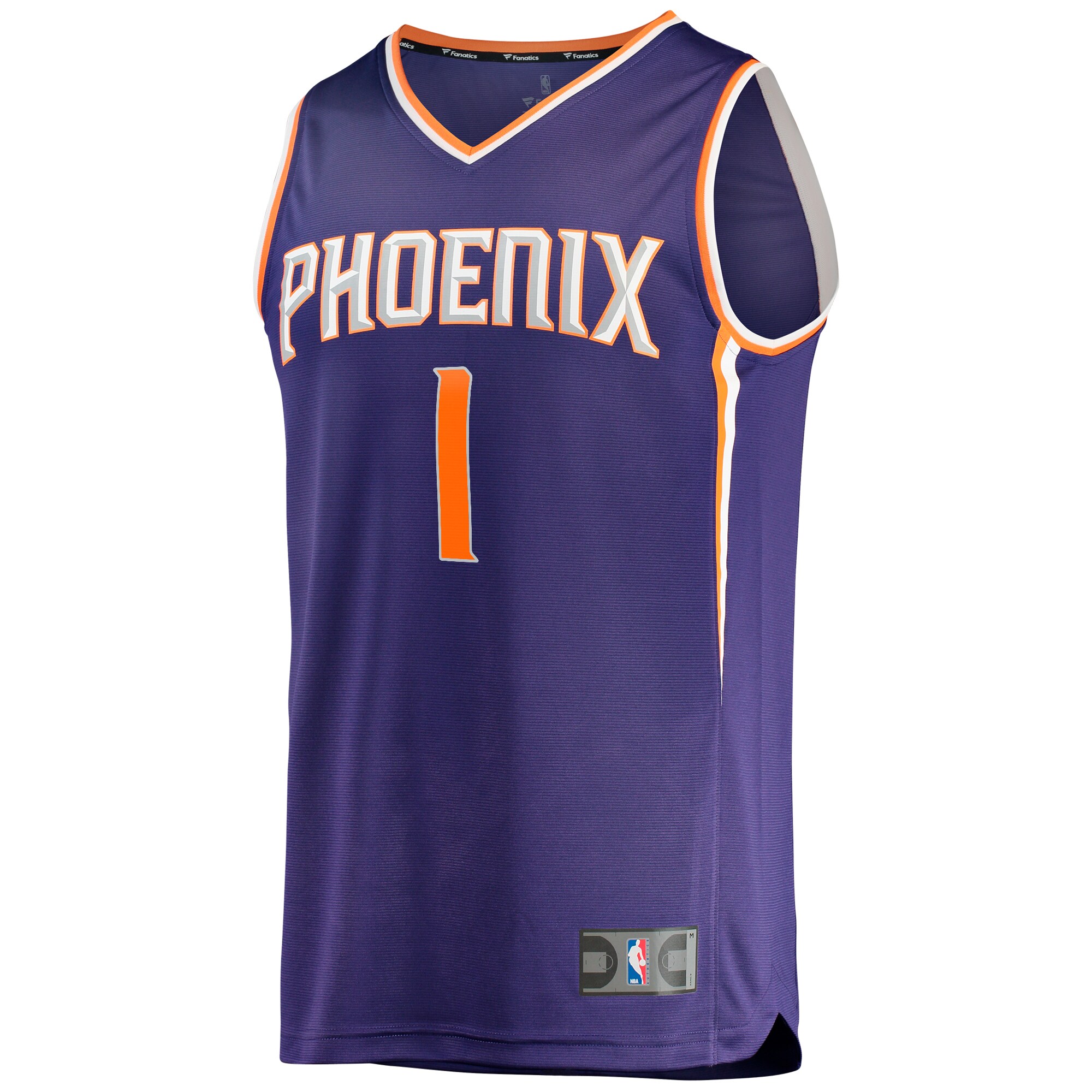 Devin Booker Phoenix Suns Fanatics Big & Tall Fast Break Player Jersey - Purple - Icon Edition