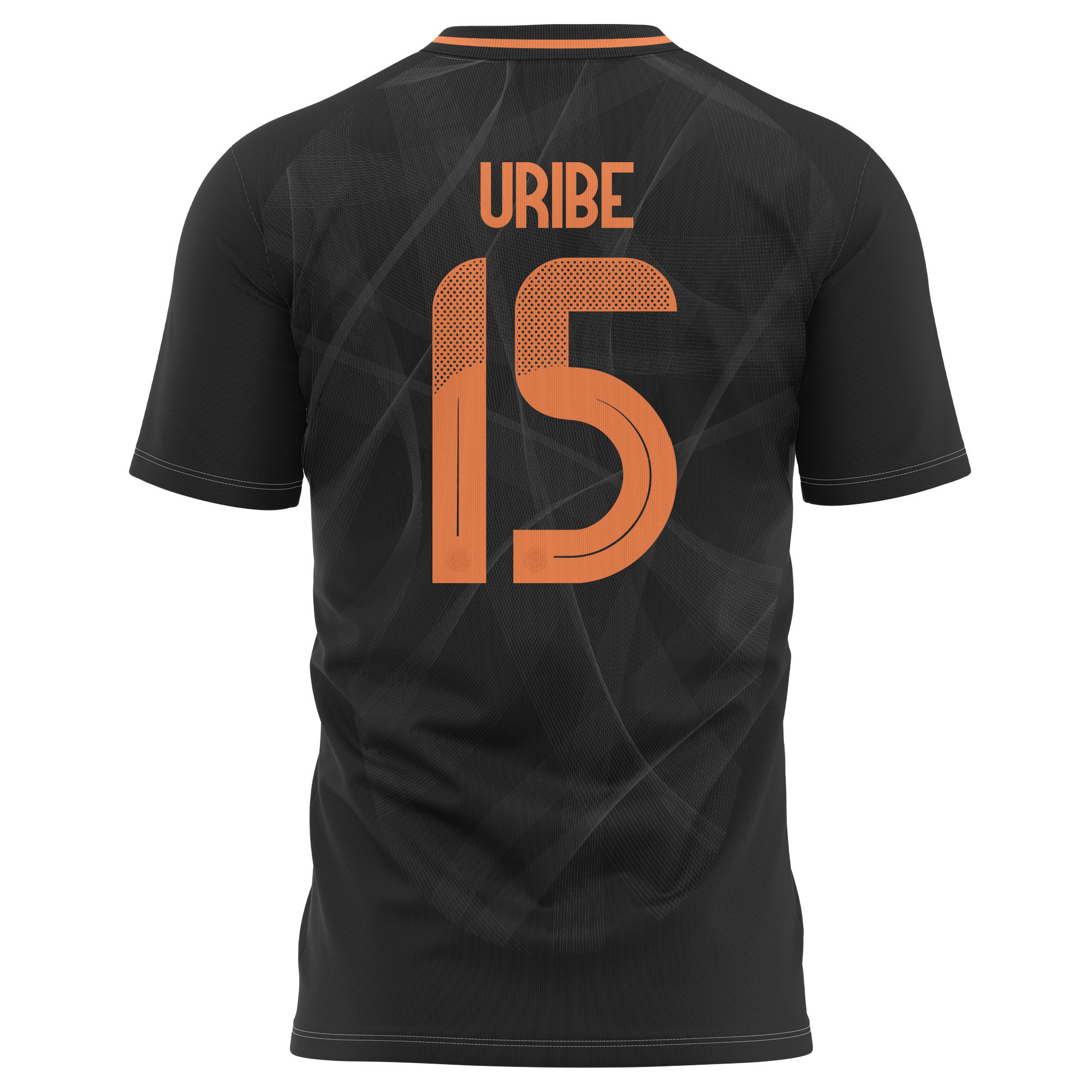 Mateus Uribe 15 Colombia National Team 2024 Away Kits AOP T-shirt - Black