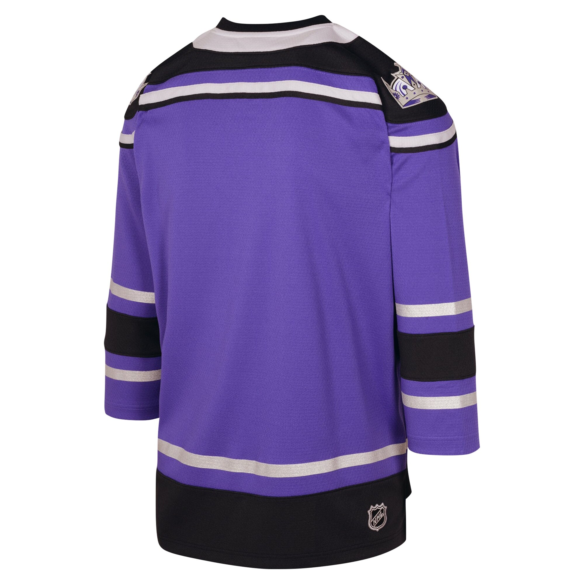 Los Angeles Kings Mitchell & Ness Youth 2002 Blue Line Player Jersey - Purple