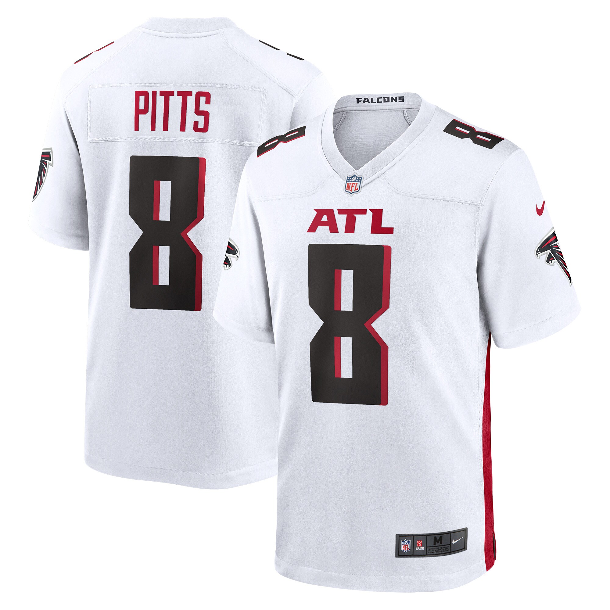 Kyle Pitts Atlanta Falcons  Game Player Jersey - White