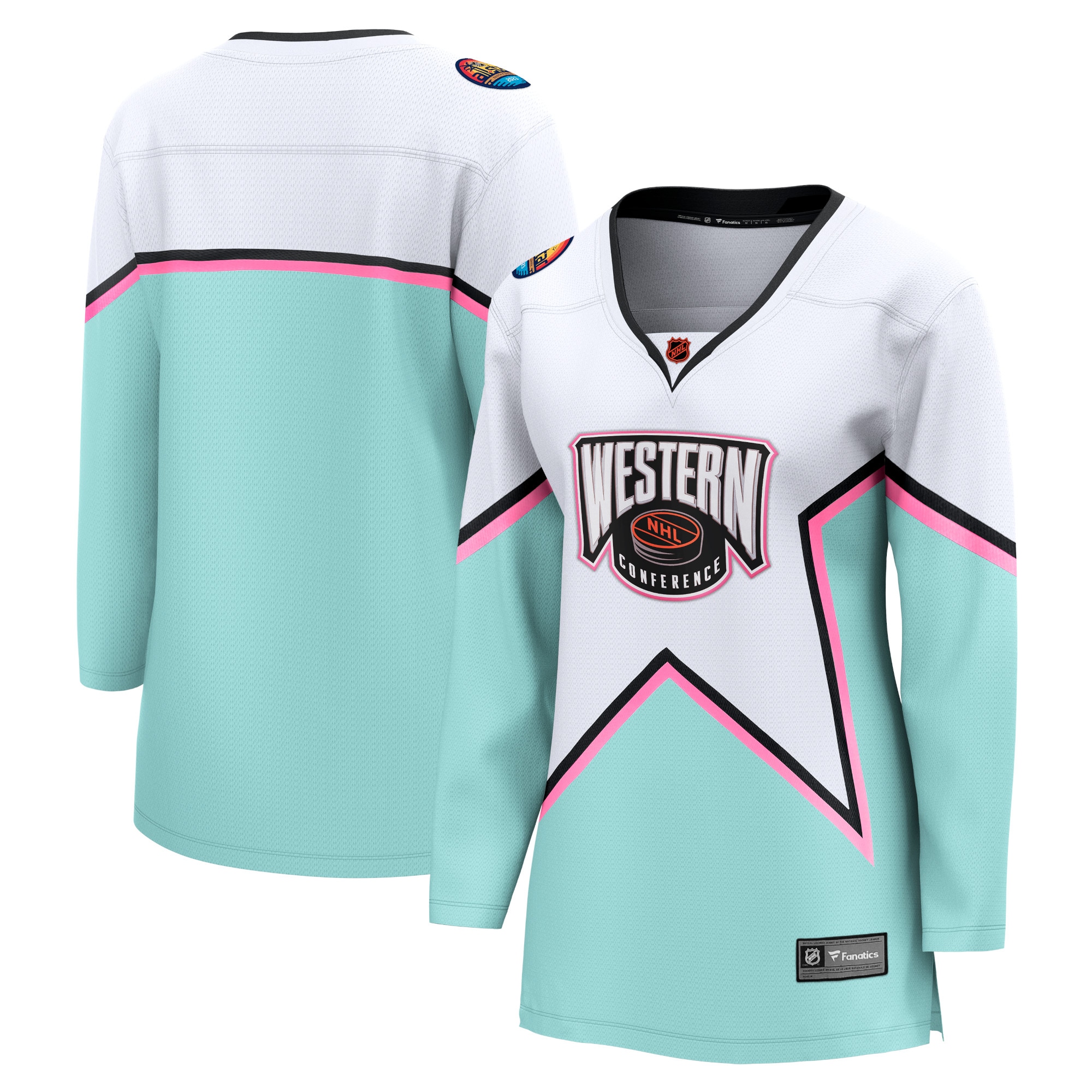 Fanatics Women's NHL All-Star Game Western Conference Breakaway Jersey - White