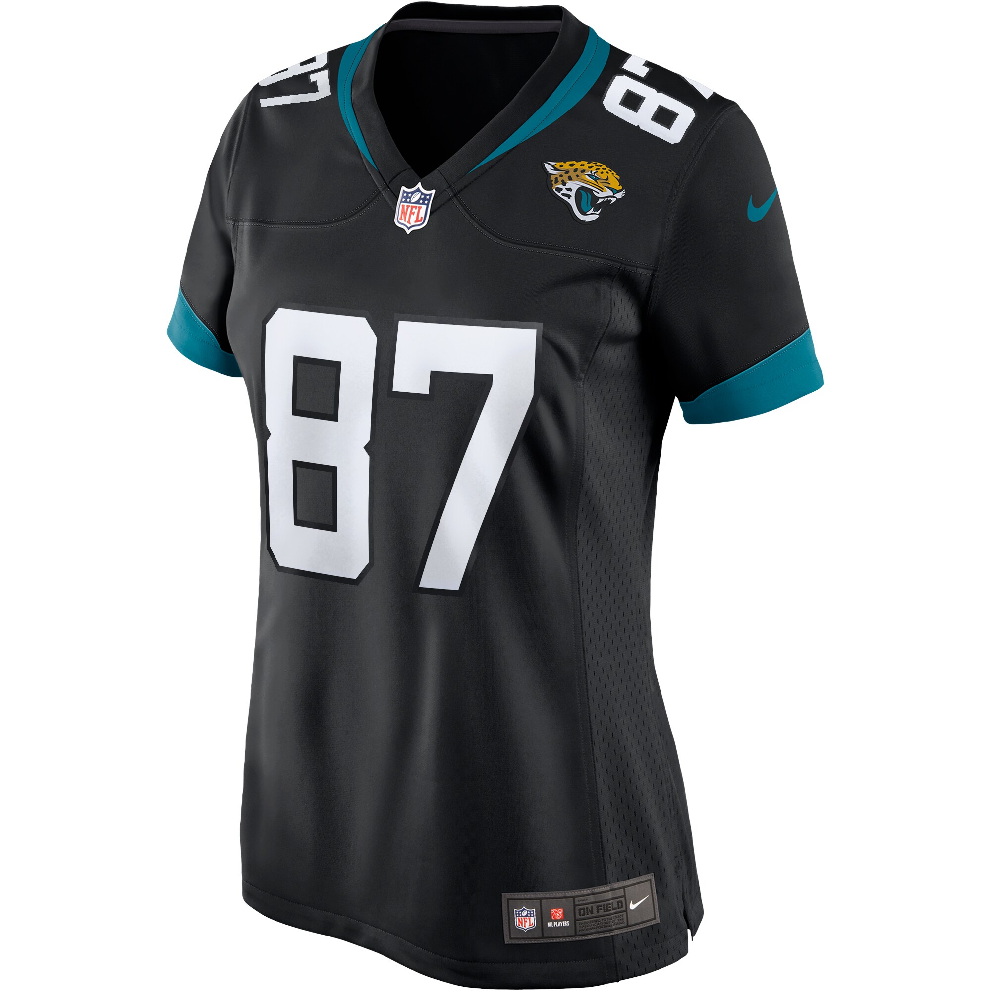 Keenan McCardell Jacksonville Jaguars  Women's Game Retired Player Jersey - Black