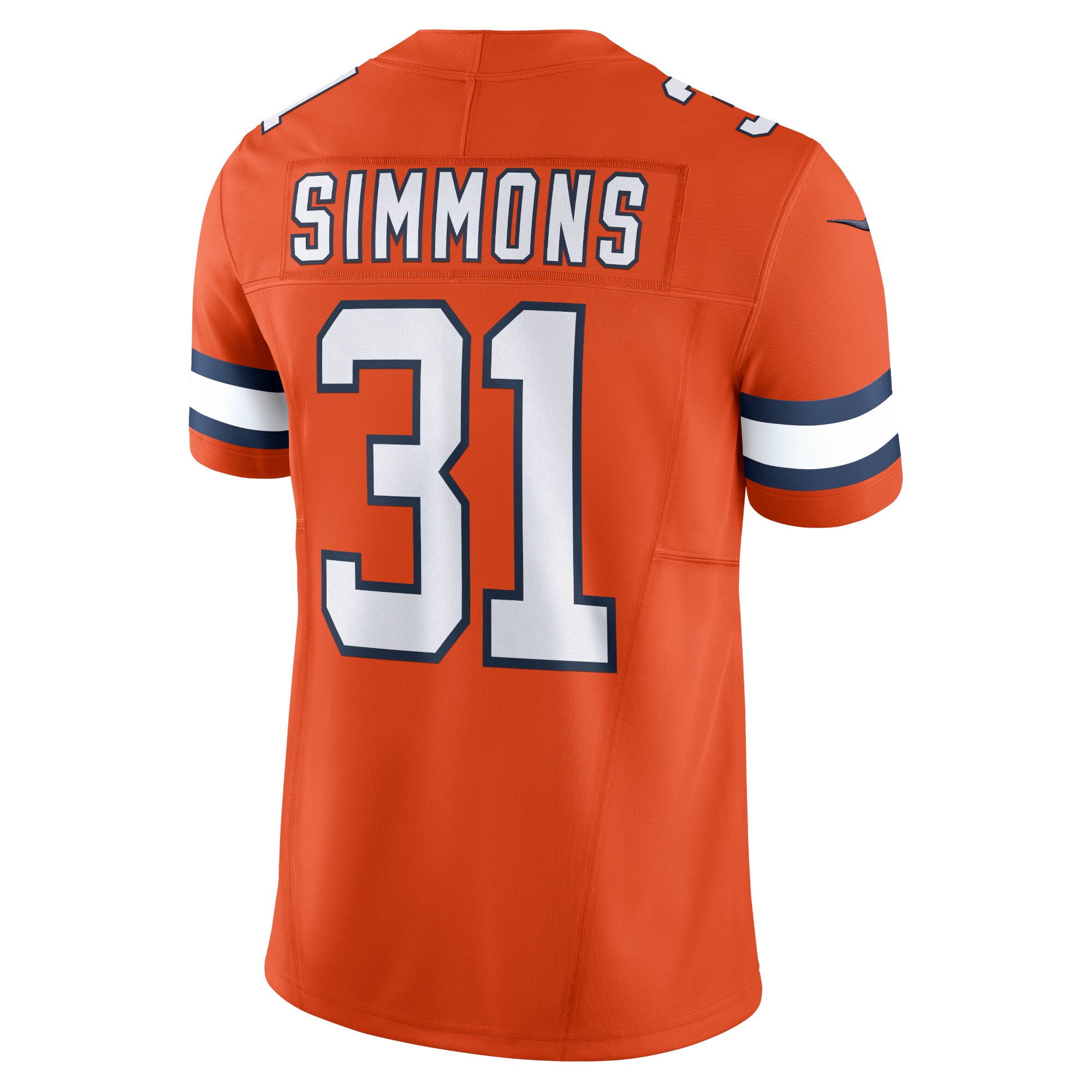 Justin Simmons Denver Broncos  Vapor F.U.S.E. Limited Jersey - Orange