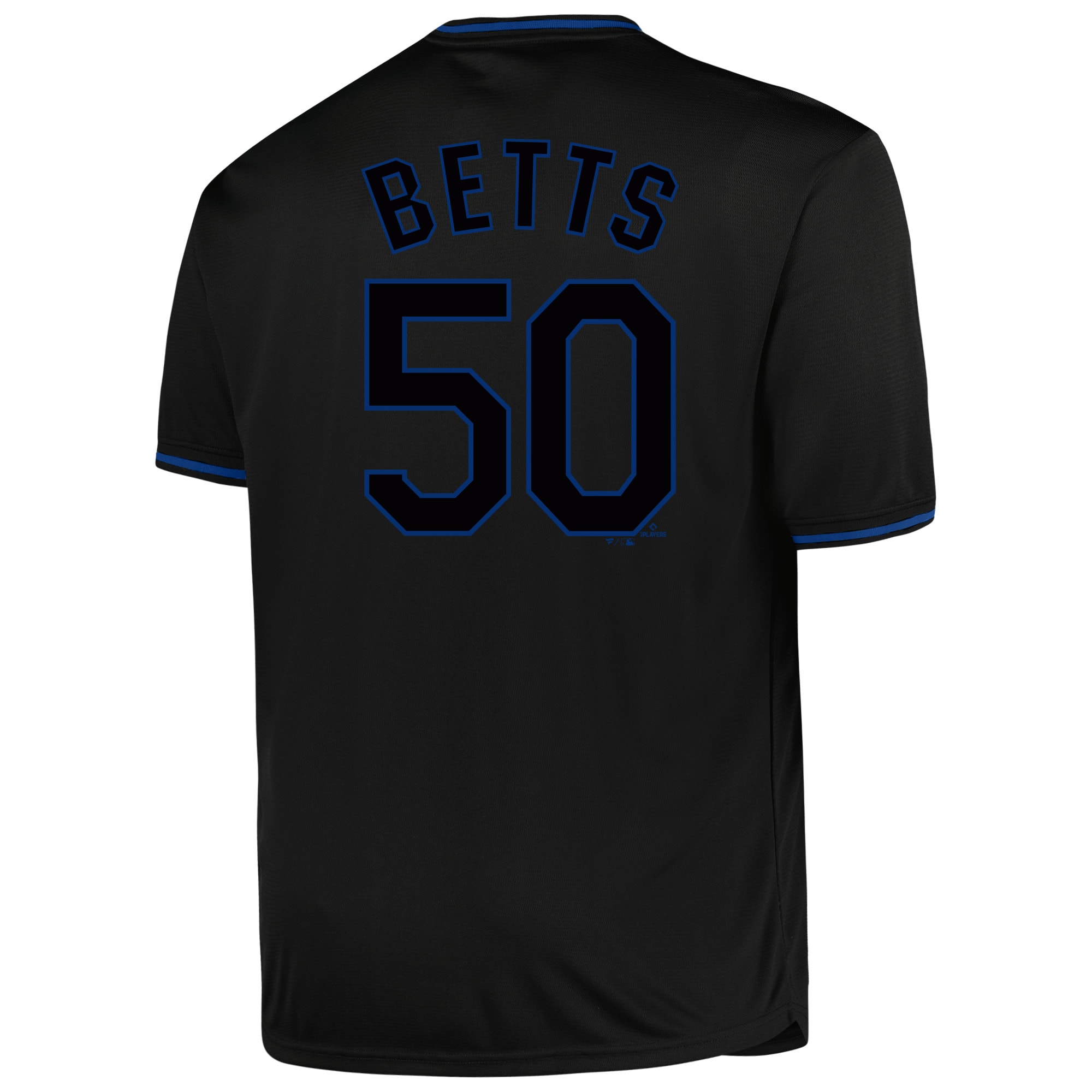 Mookie Betts Los Angeles Dodgers Profile Big & Tall Pop Fashion Player Jersey - Black