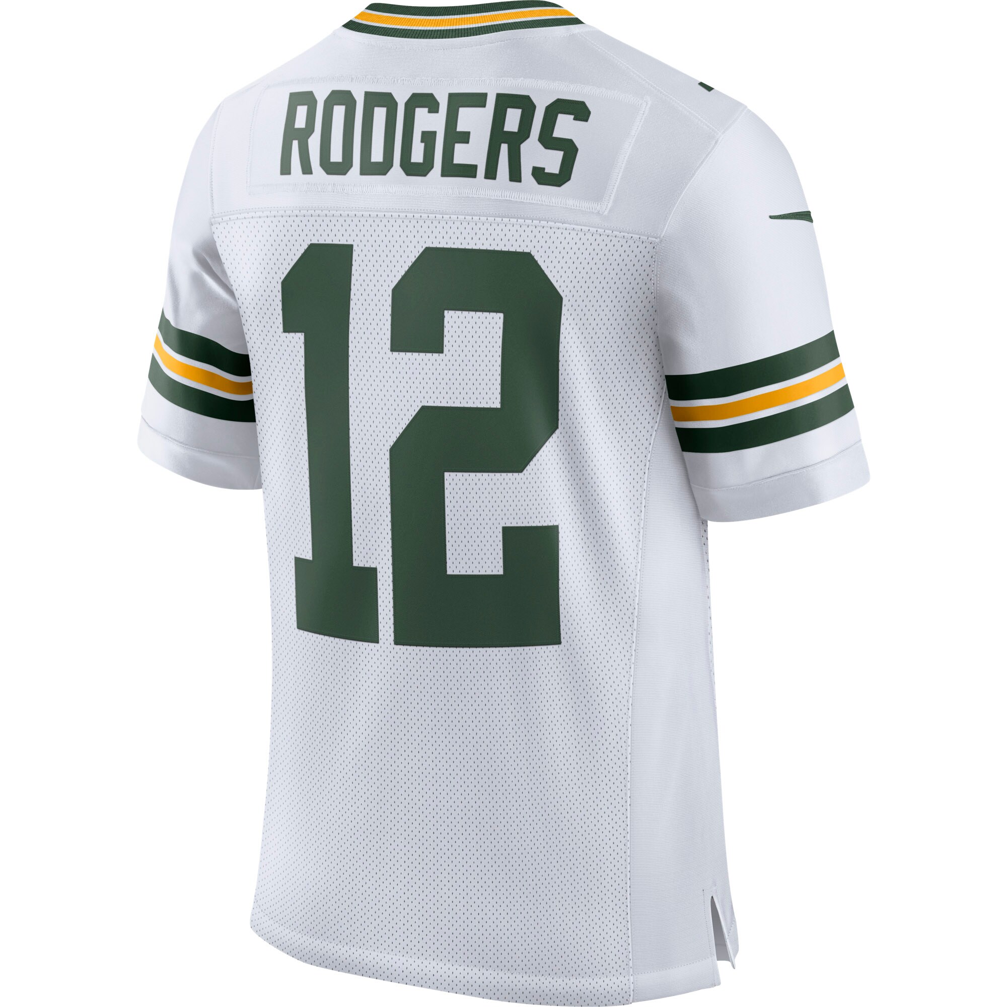 Aaron Rodgers Green Bay Packers  Classic Elite Player Jersey - White