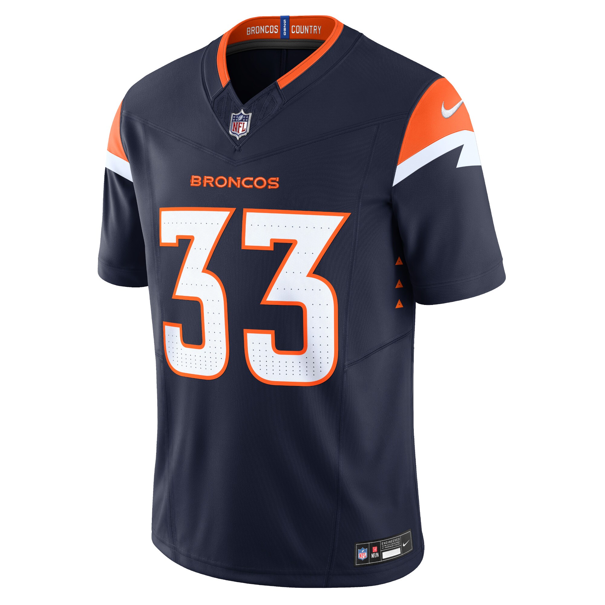 Javonte Williams Denver Broncos  Alternate Vapor F.U.S.E. Limited Jersey - Navy