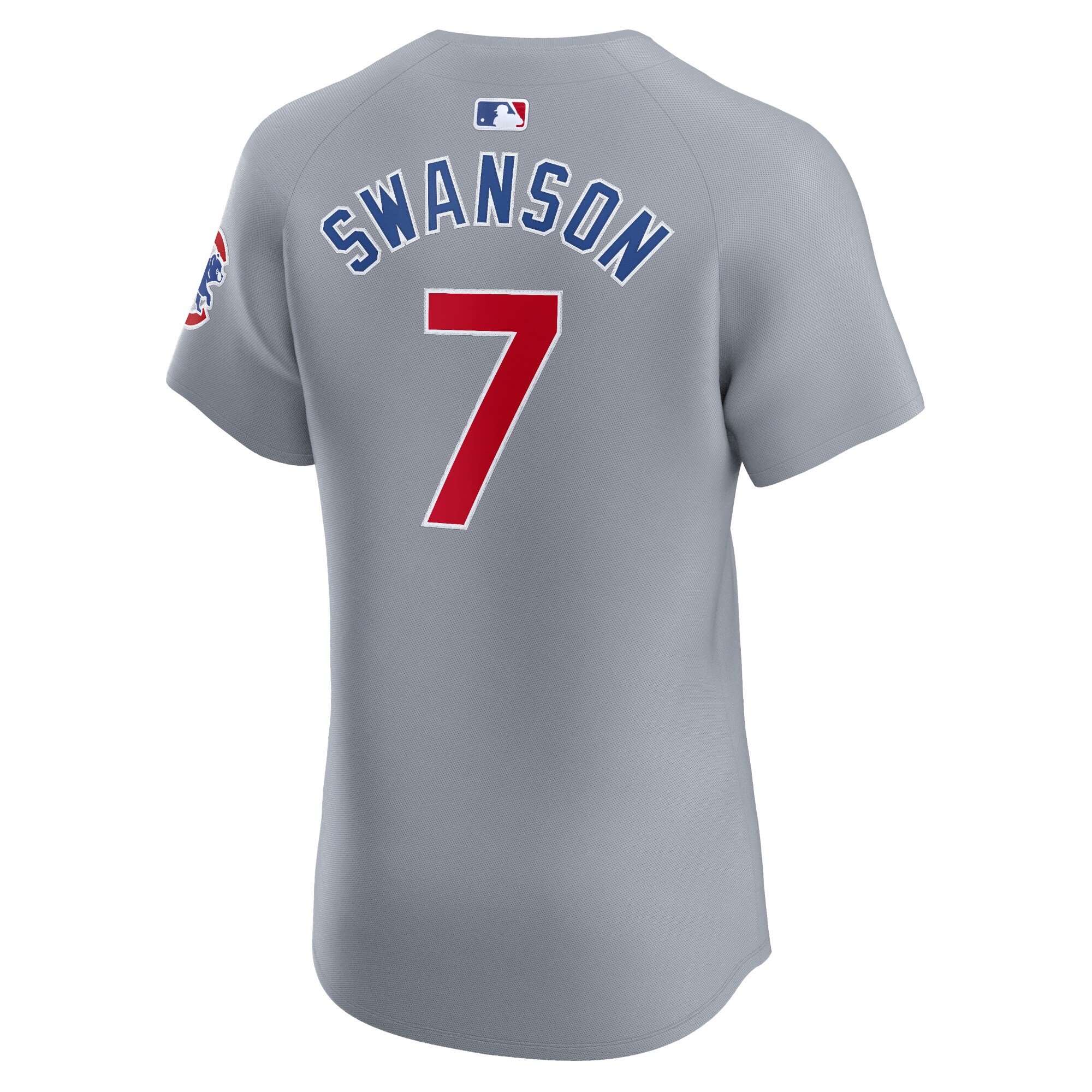 Dansby Swanson Chicago Cubs  Road Elite Player Jersey - Gray