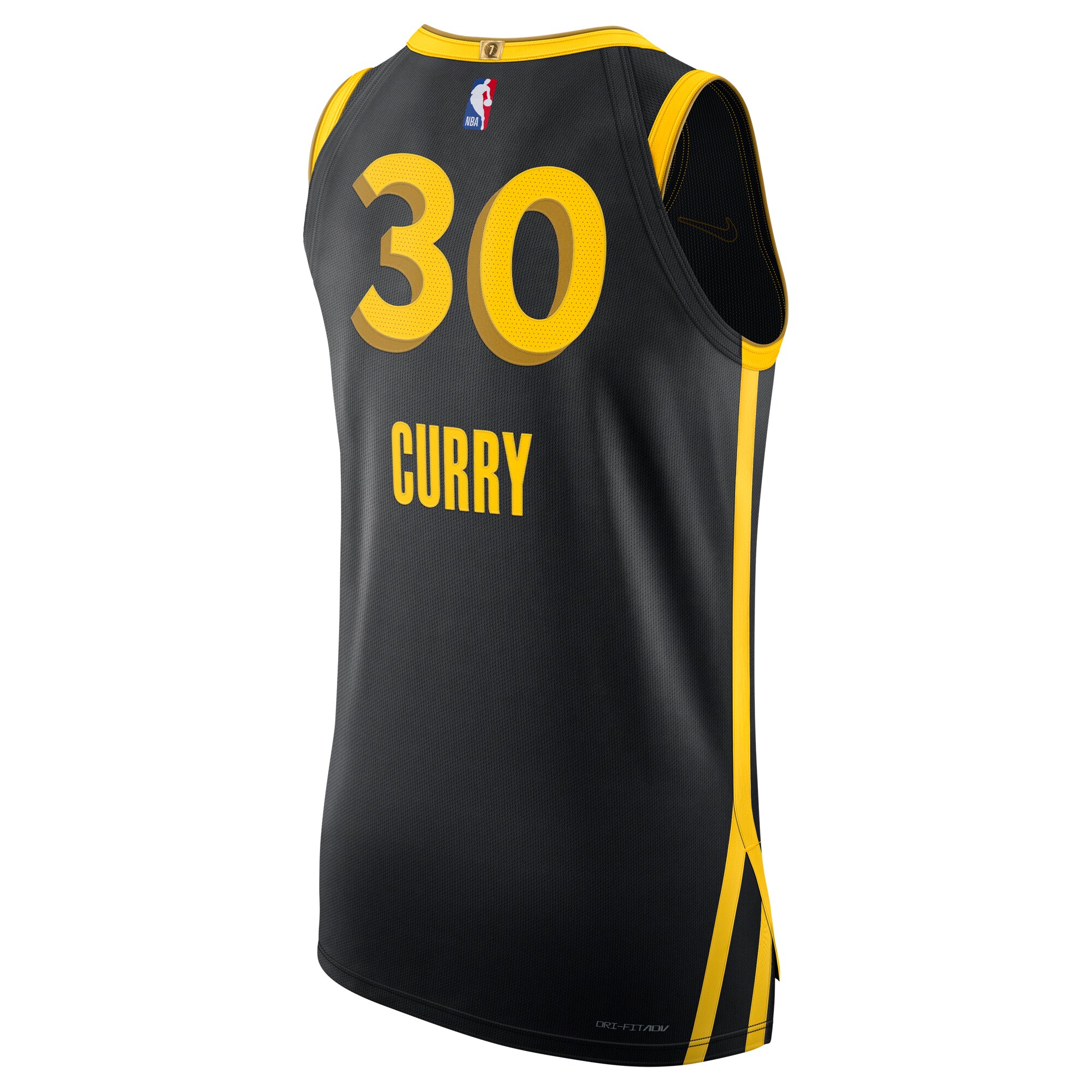 Stephen Curry Golden State Warriors  Authentic Jersey - City Edition - Black