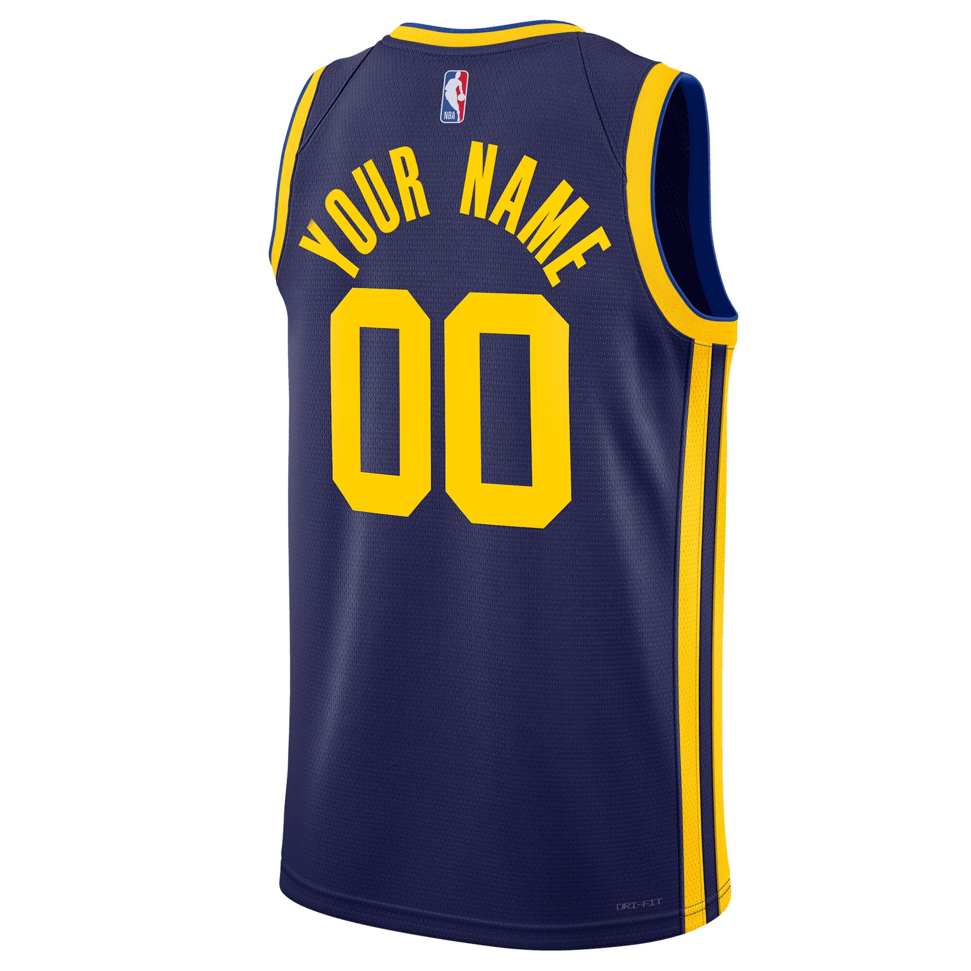 Golden State Warriors Jordan Brand Unisex 2022\/23 Swingman Custom Jersey - Statement Edition - Blue