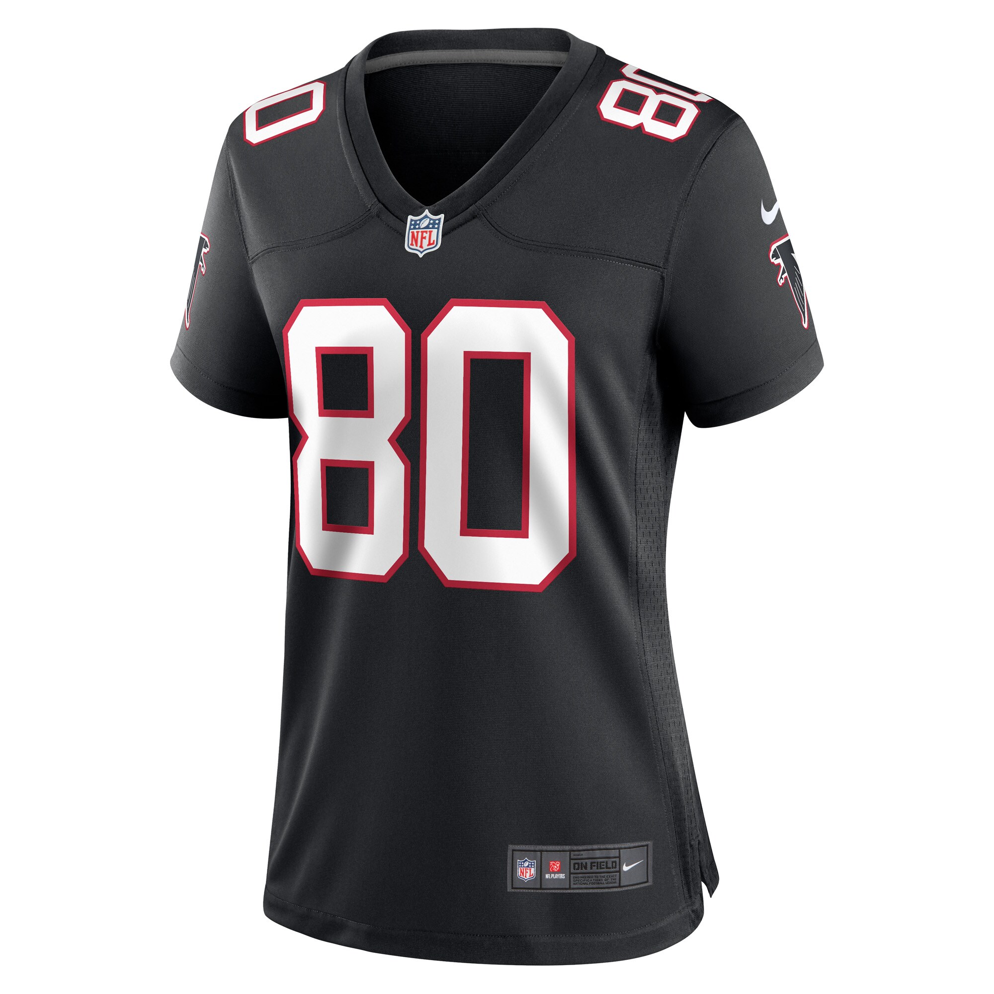 Andre Rison Atlanta Falcons  Women's Retired Player Jersey - Black