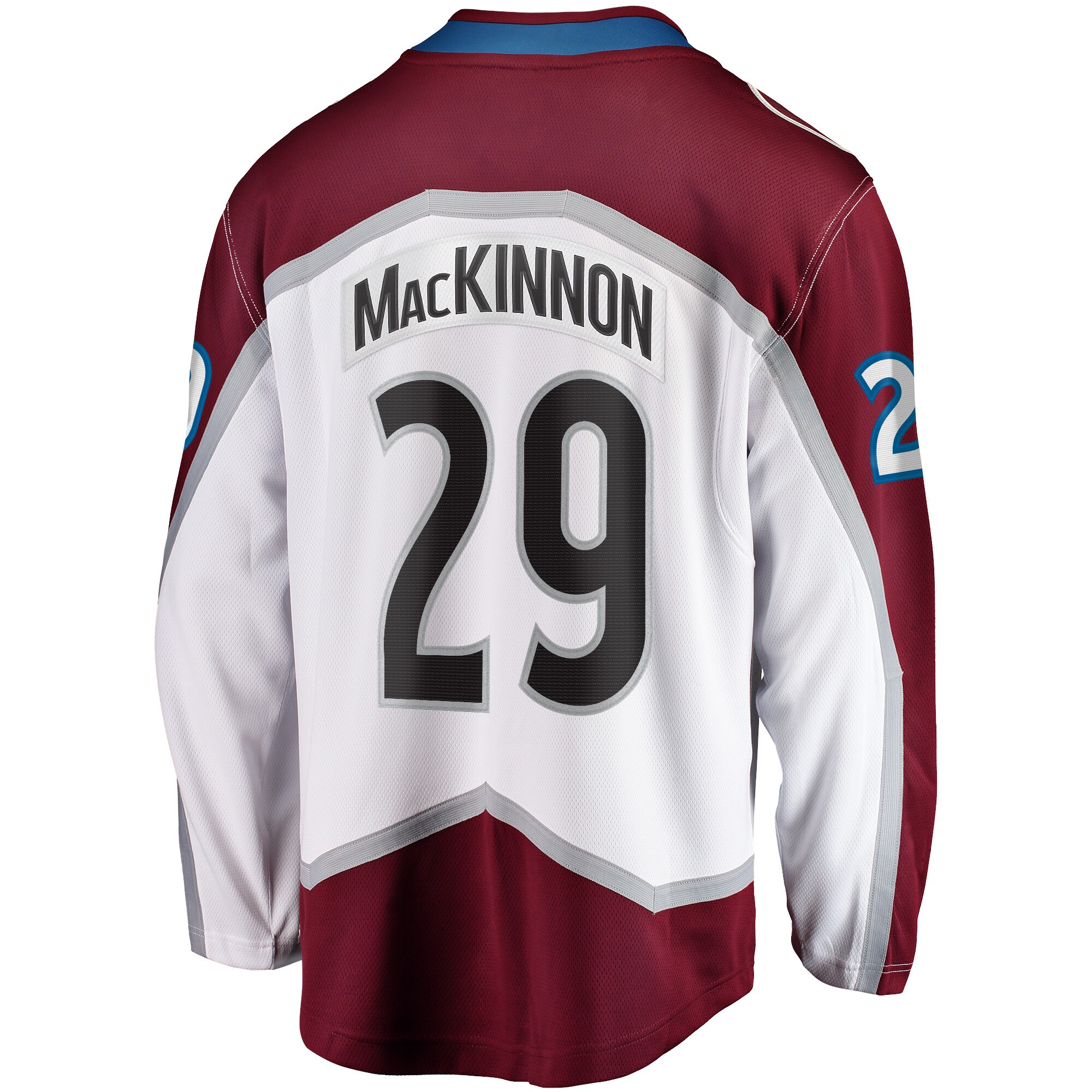 Nathan MacKinnon Colorado Avalanche Fanatics Away Premier Breakaway Player Jersey - White