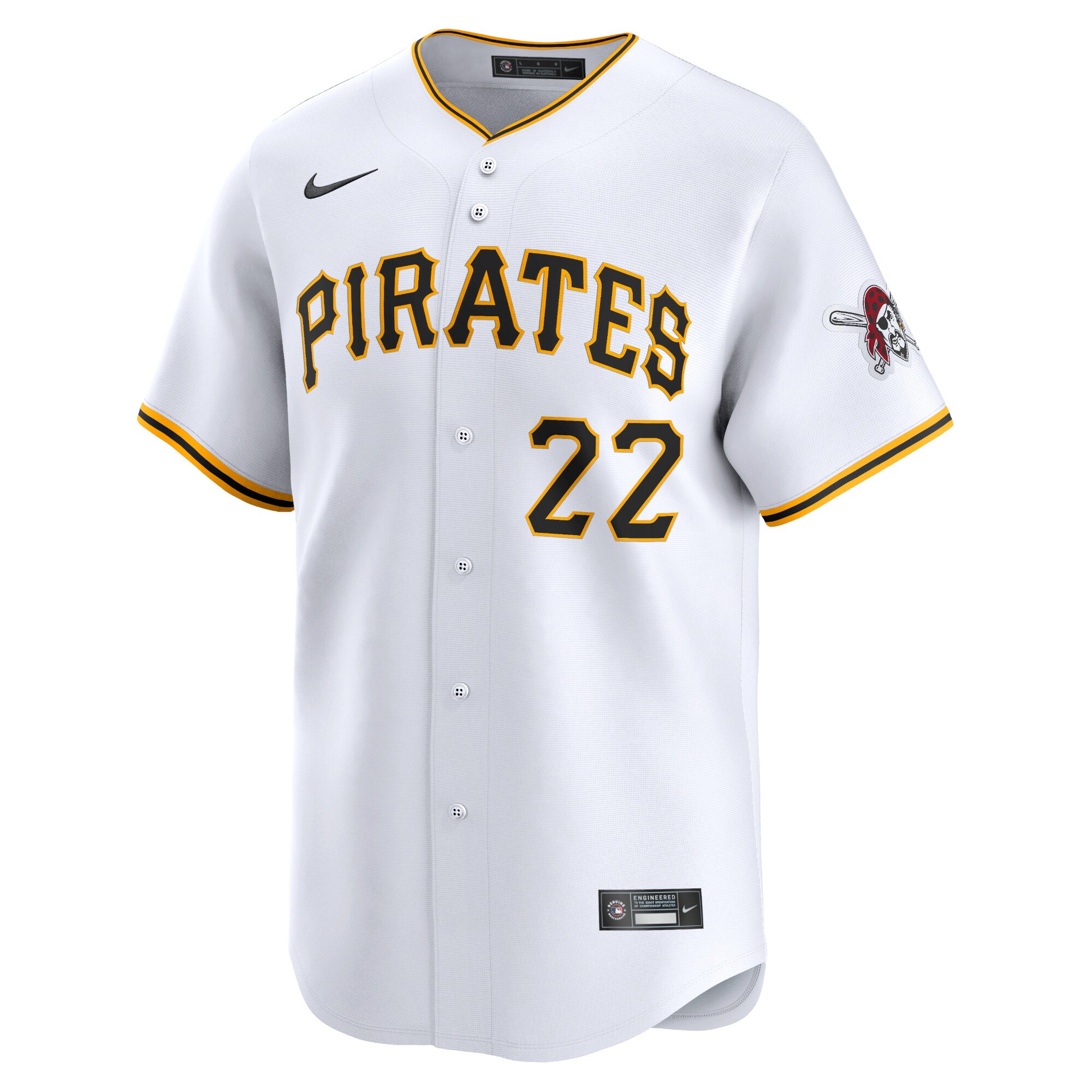 Andrew McCutchen Pittsburgh Pirates  Home Limited Player Jersey - White