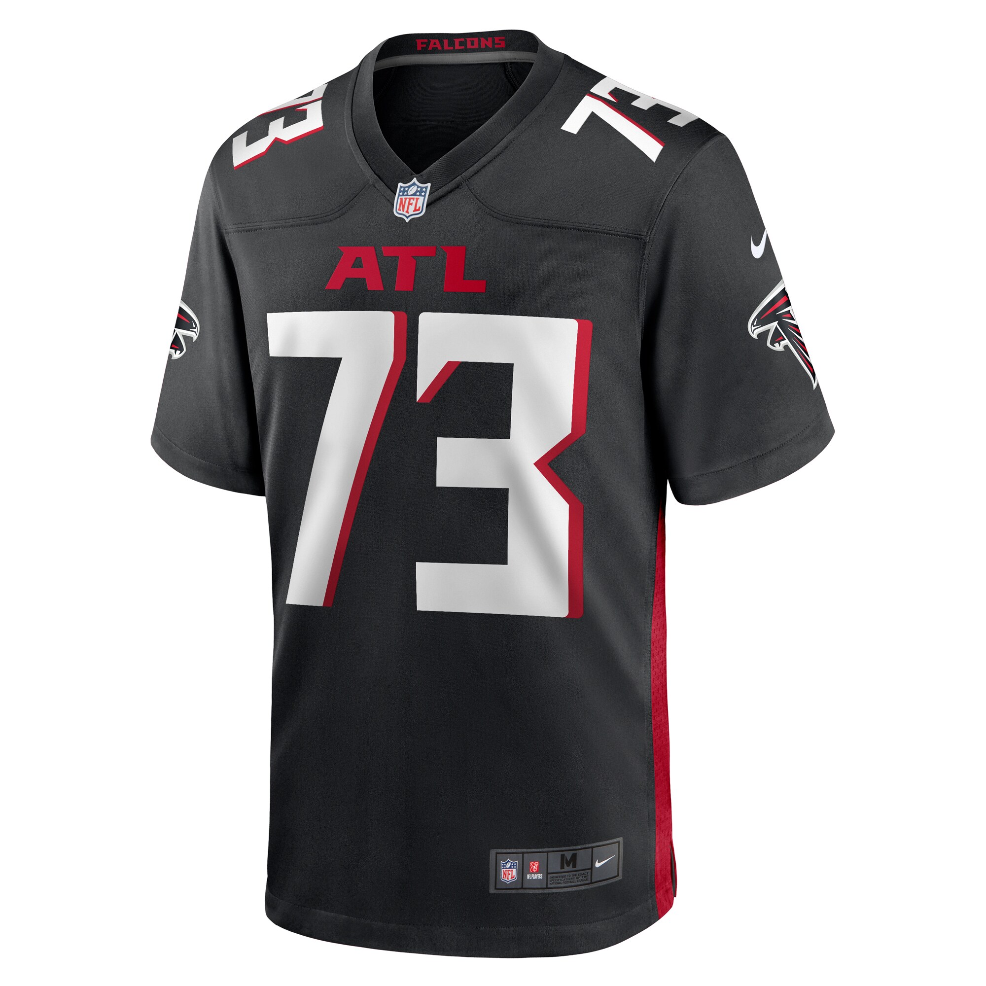 Tyler Vrabel Atlanta Falcons  Player Game Jersey - Black