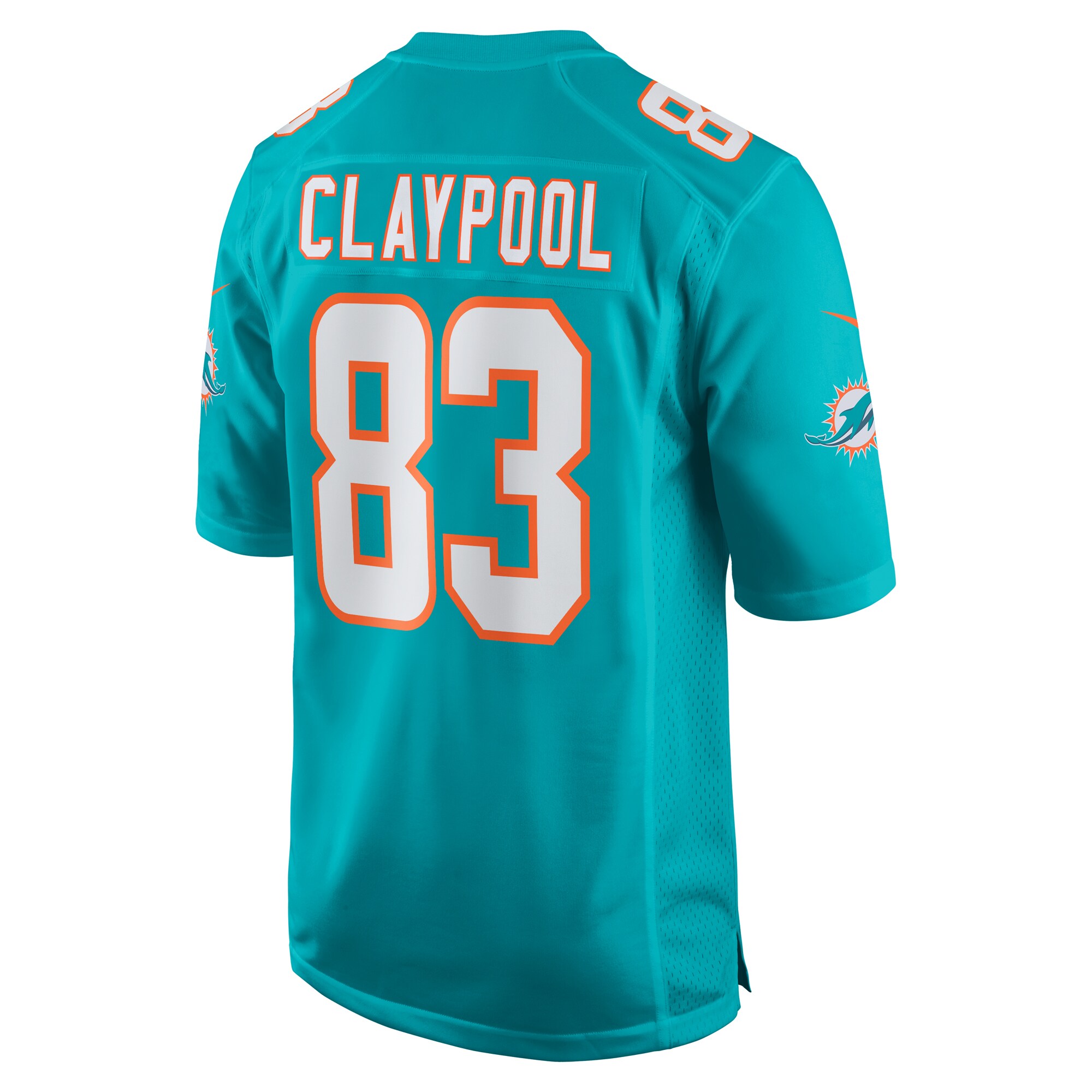 Chase Claypool Miami Dolphins   Game Jersey -  Aqua