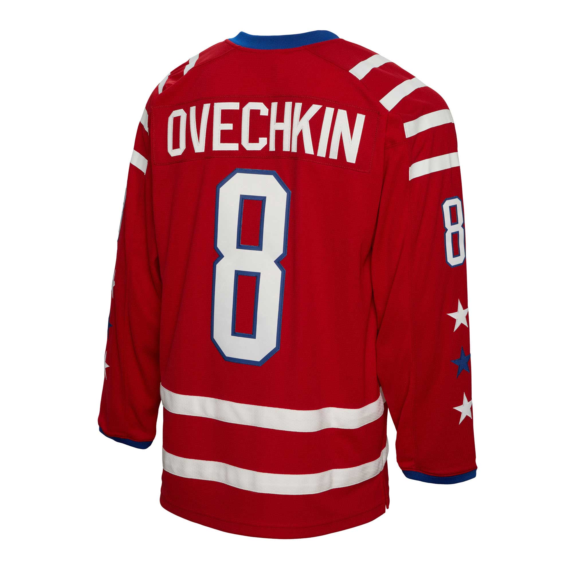 Alexander Ovechkin Washington Capitals Mitchell & Ness Captain Patch 2015 Winter Classic Blue Line Player Jersey - Red