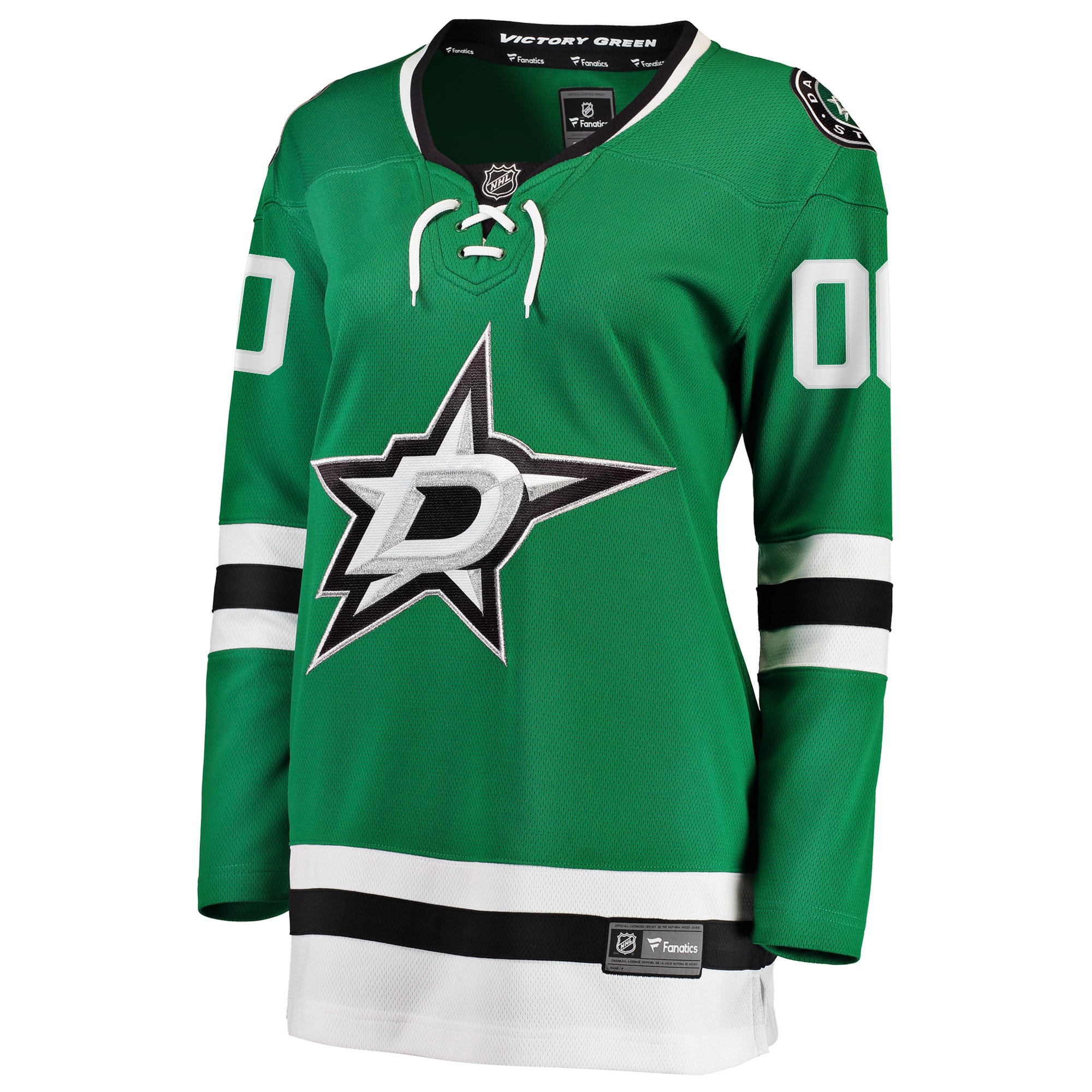 Dallas Stars Fanatics Women's Home Breakaway Custom Jersey - Green
