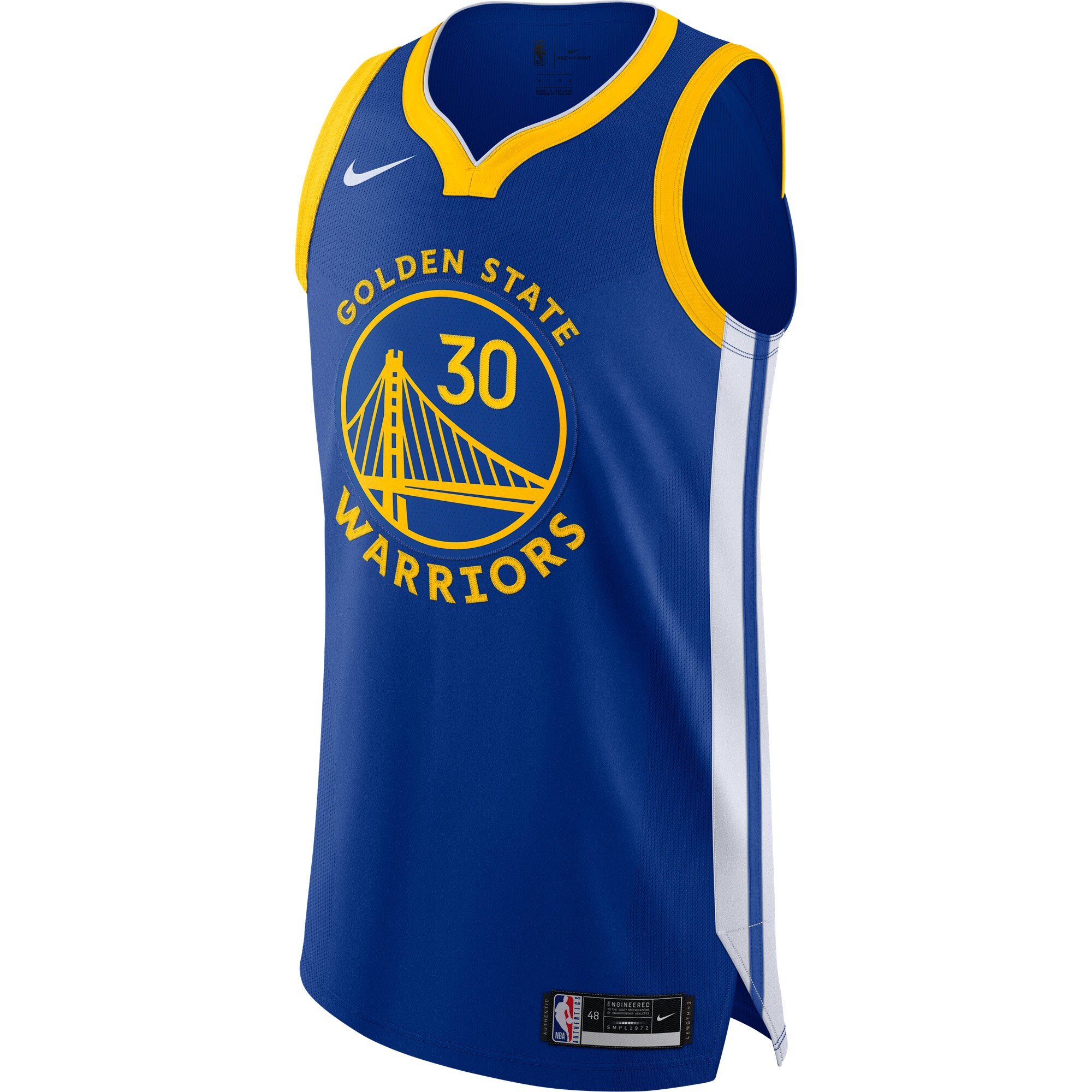 Stephen Curry Golden State Warriors  Authentic Jersey - Icon Edition - Royal
