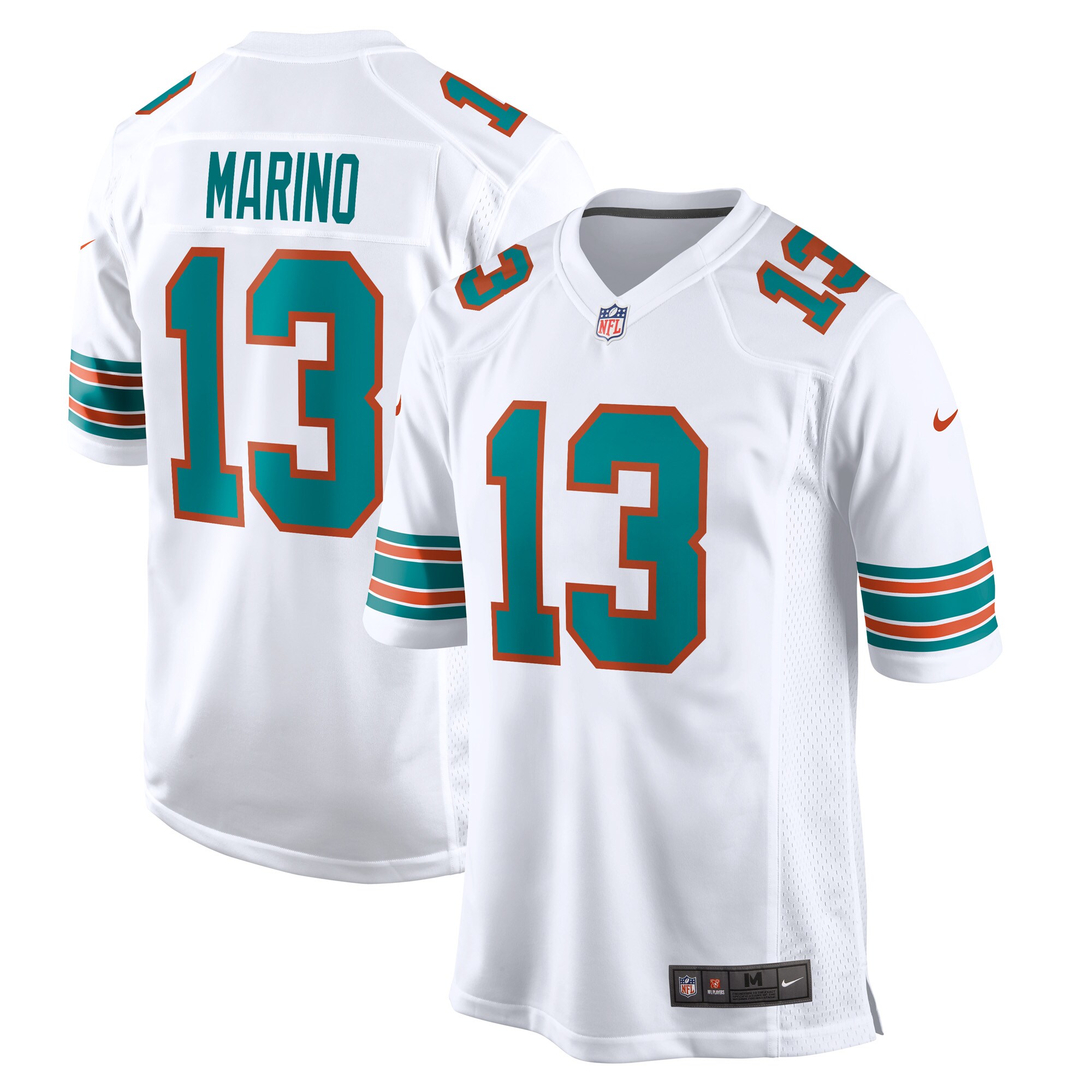 Dan Marino Miami Dolphins  Retired Player Jersey - White