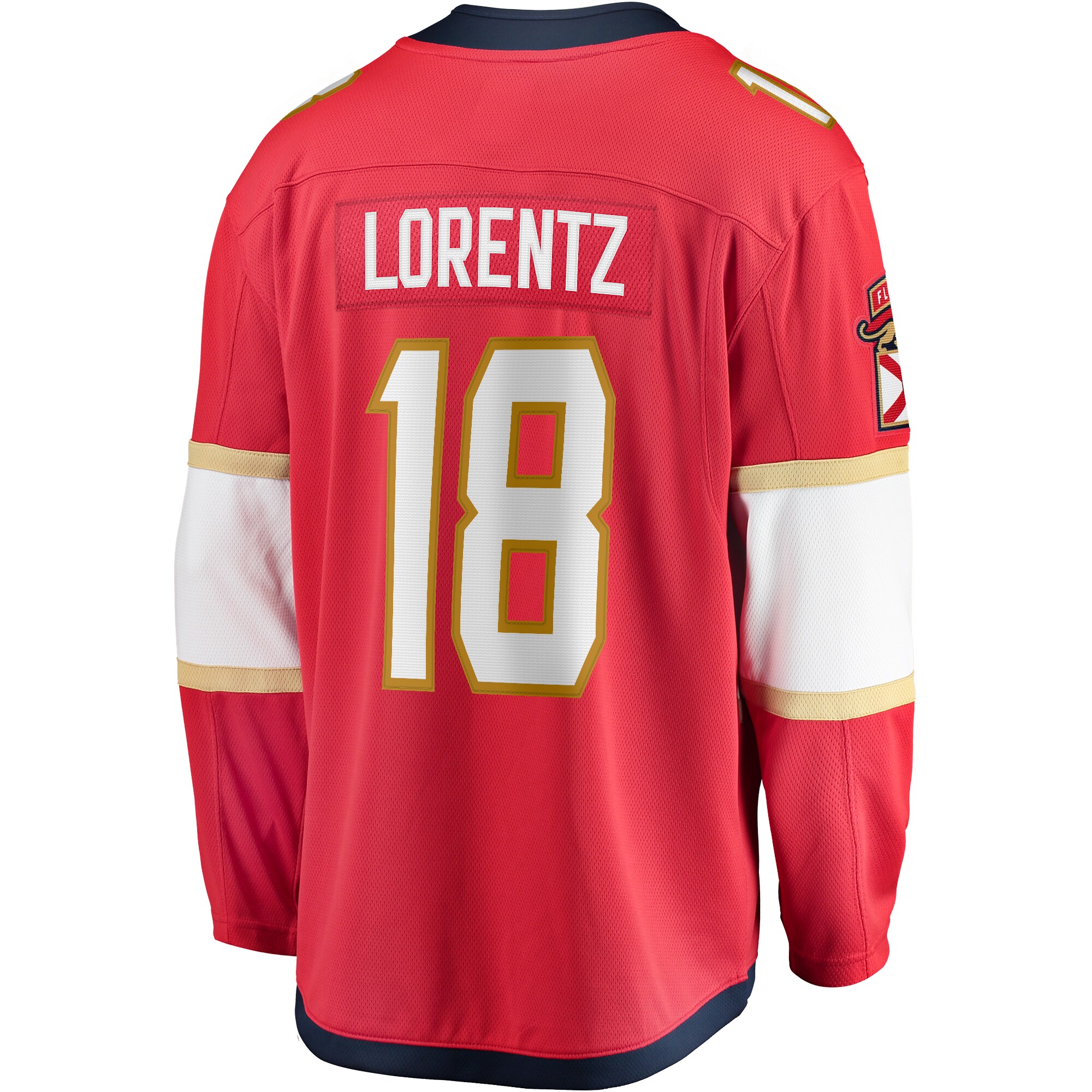 Steven Lorentz Florida Panthers Fanatics Home Breakaway Jersey - Red