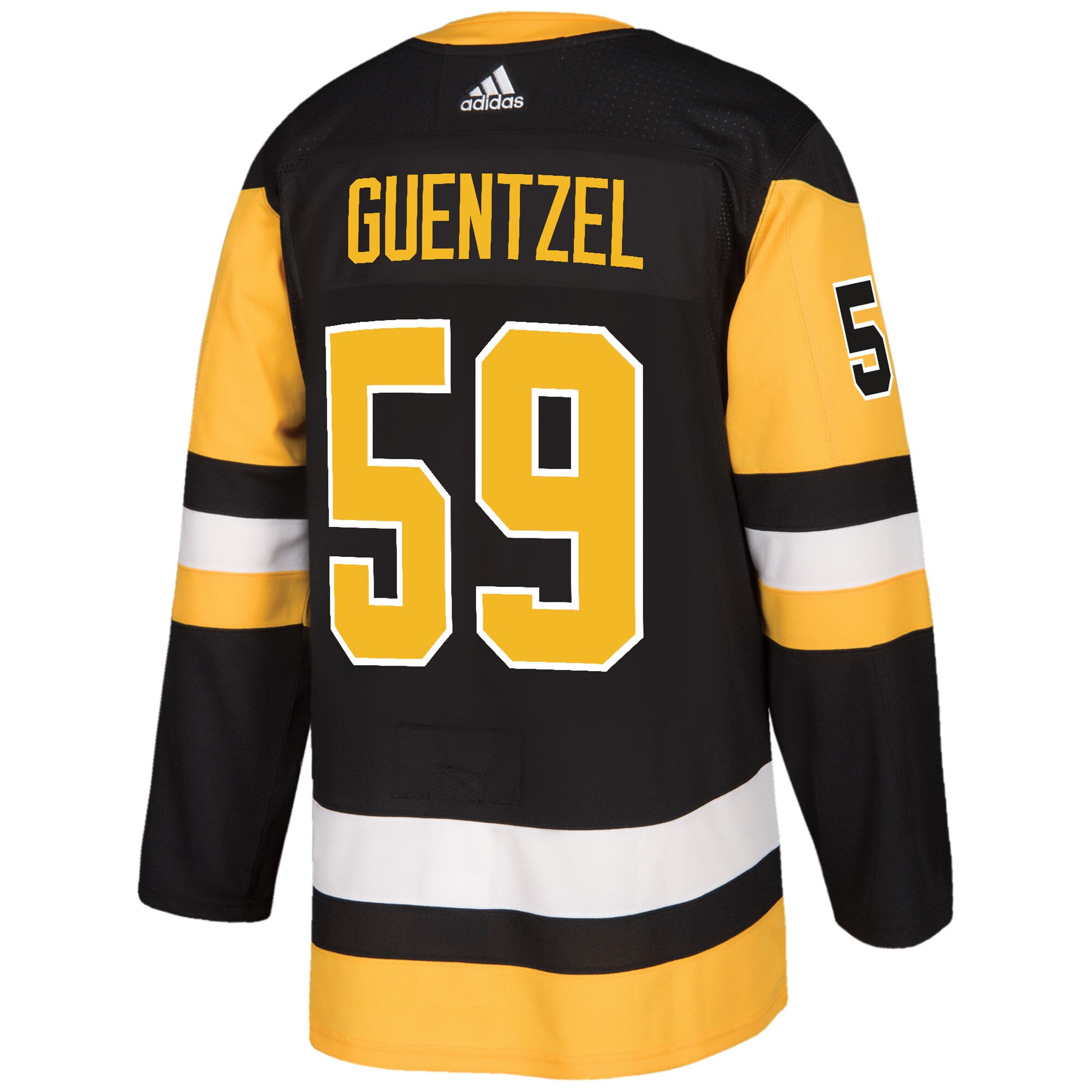 Jake Guentzel Pittsburgh Penguins adidas Authentic Player Jersey - Black