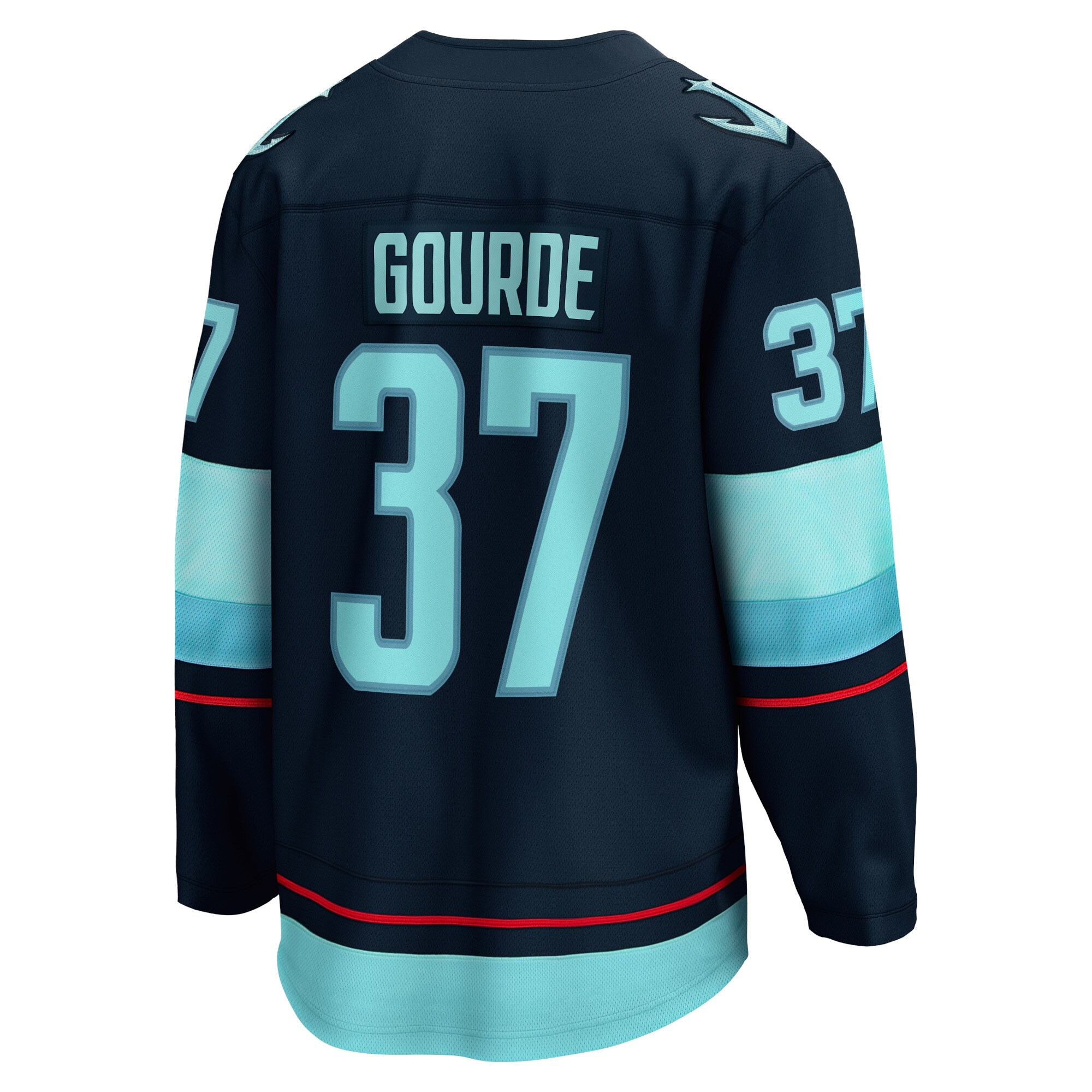 Yanni Gourde Seattle Kraken Fanatics Home Breakaway Player Jersey - Deep Sea Blue