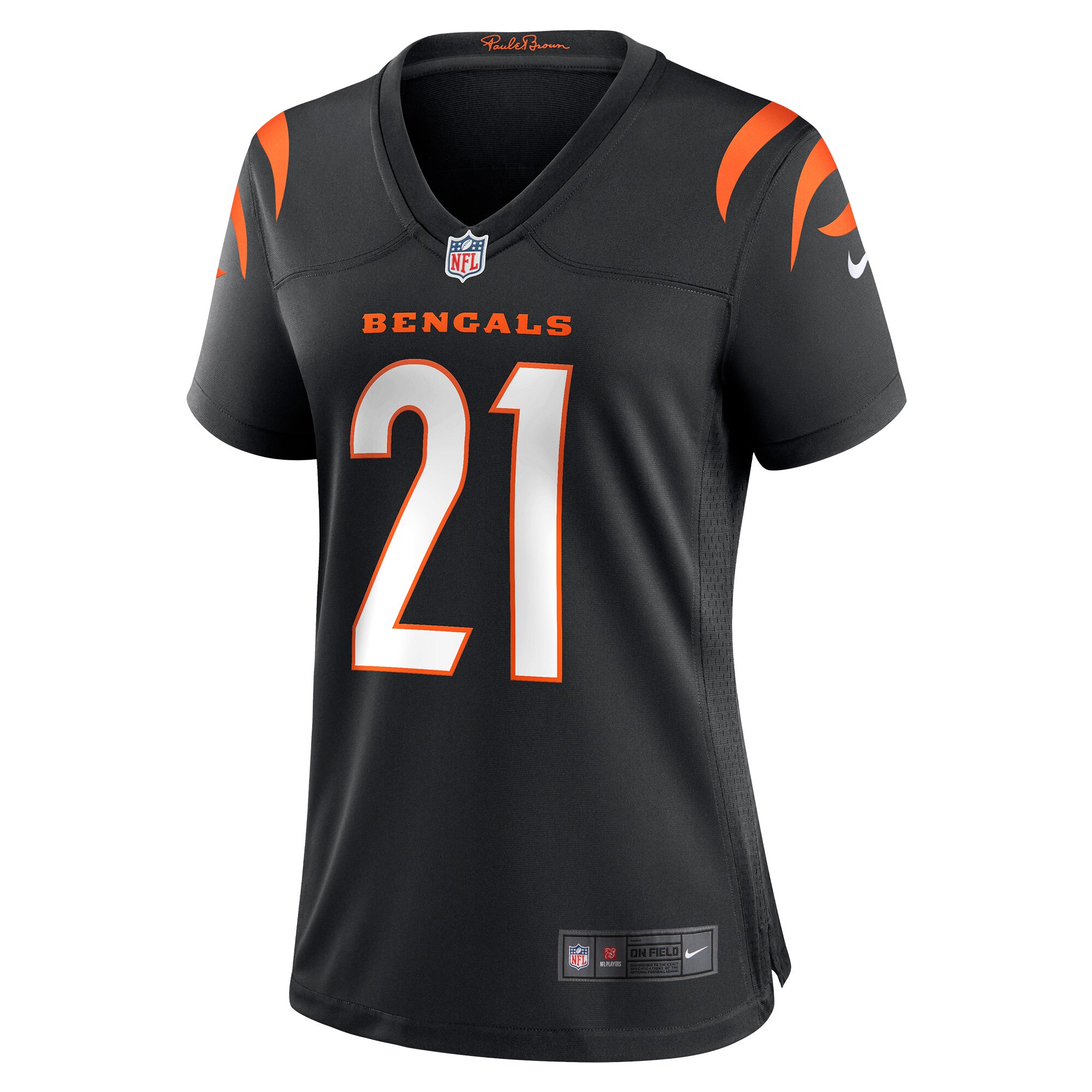 Mike Hilton Cincinnati Bengals  Women's Game Player Jersey - Black