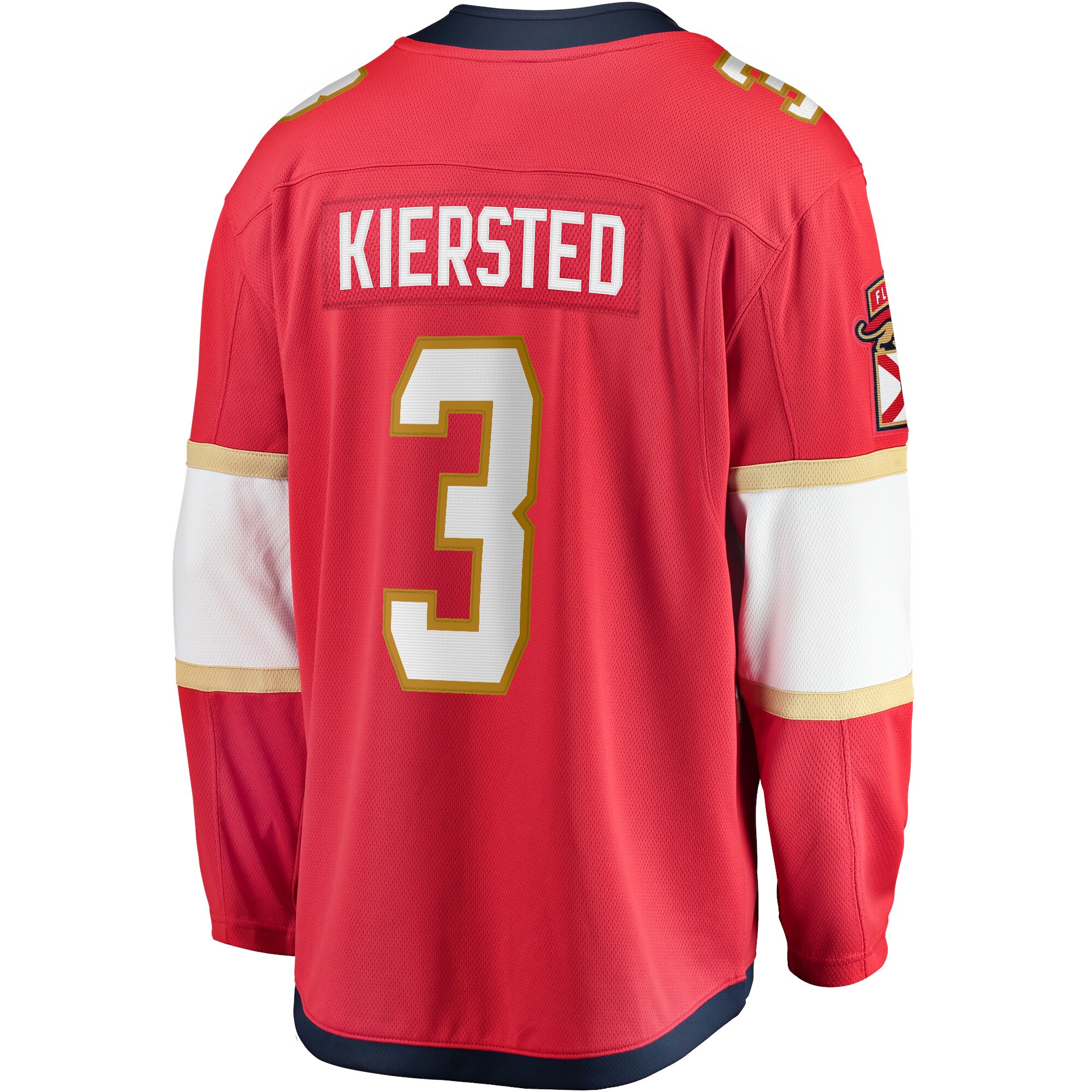 Matt Kiersted Florida Panthers Fanatics Home Team Breakaway Player Jersey - Red