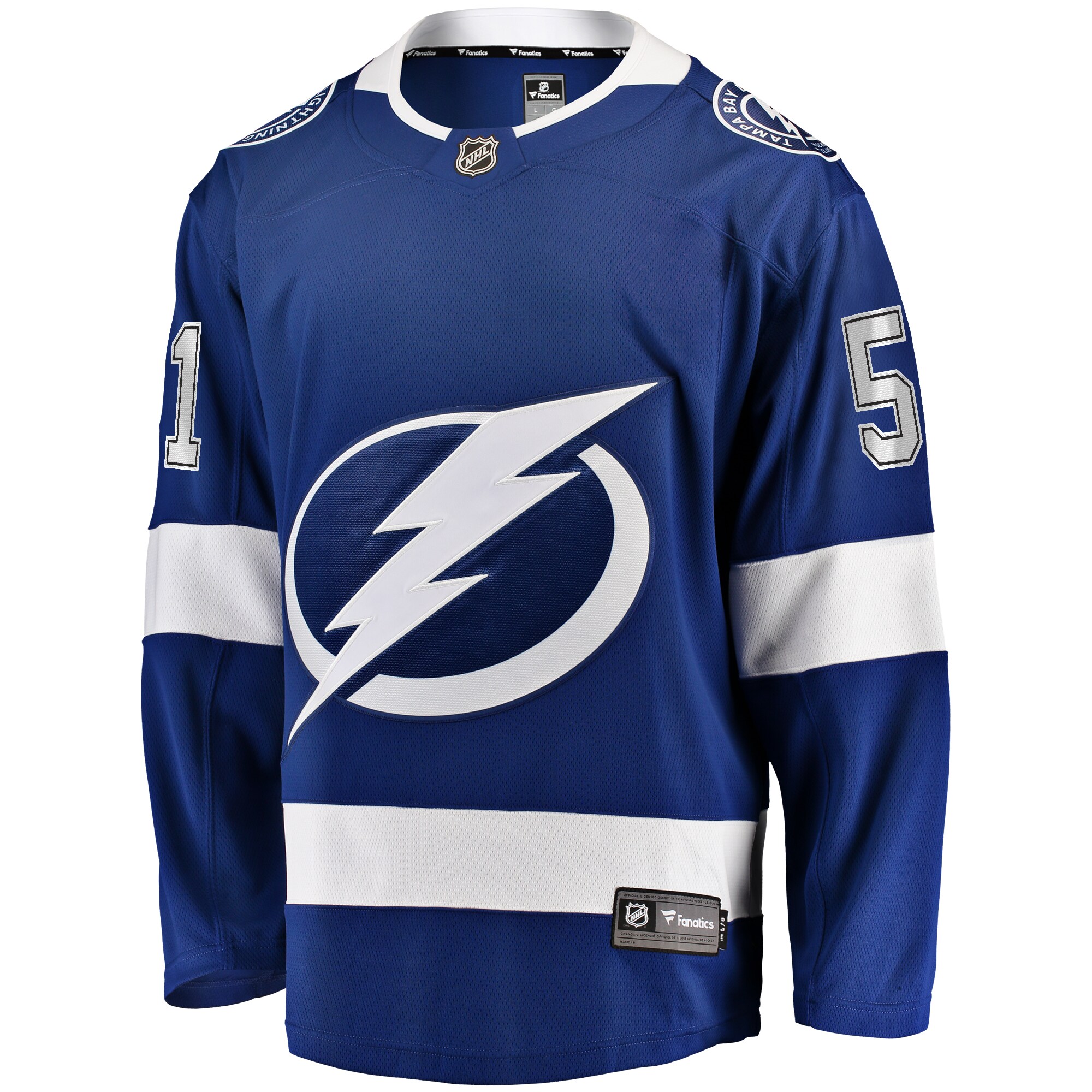 Austin Watson Tampa Bay Lightning Fanatics Home Premier Breakaway Player Jersey - Blue