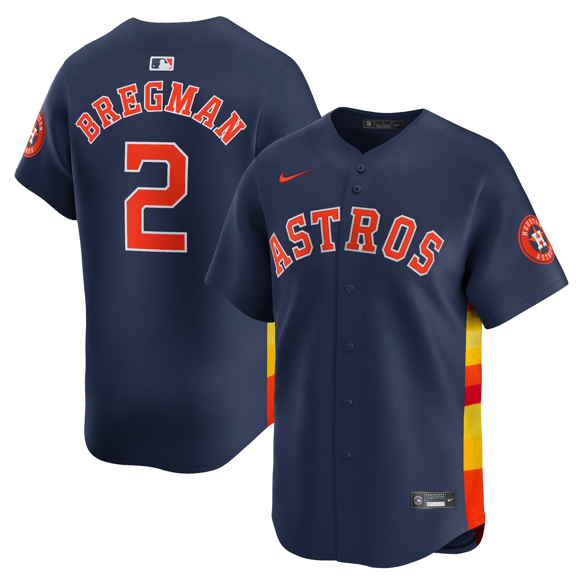 Alex Bregman Houston Astros  Alternate Limited Player Jersey\u00c2\u00a0\u00e2\u20ac\u201c Navy