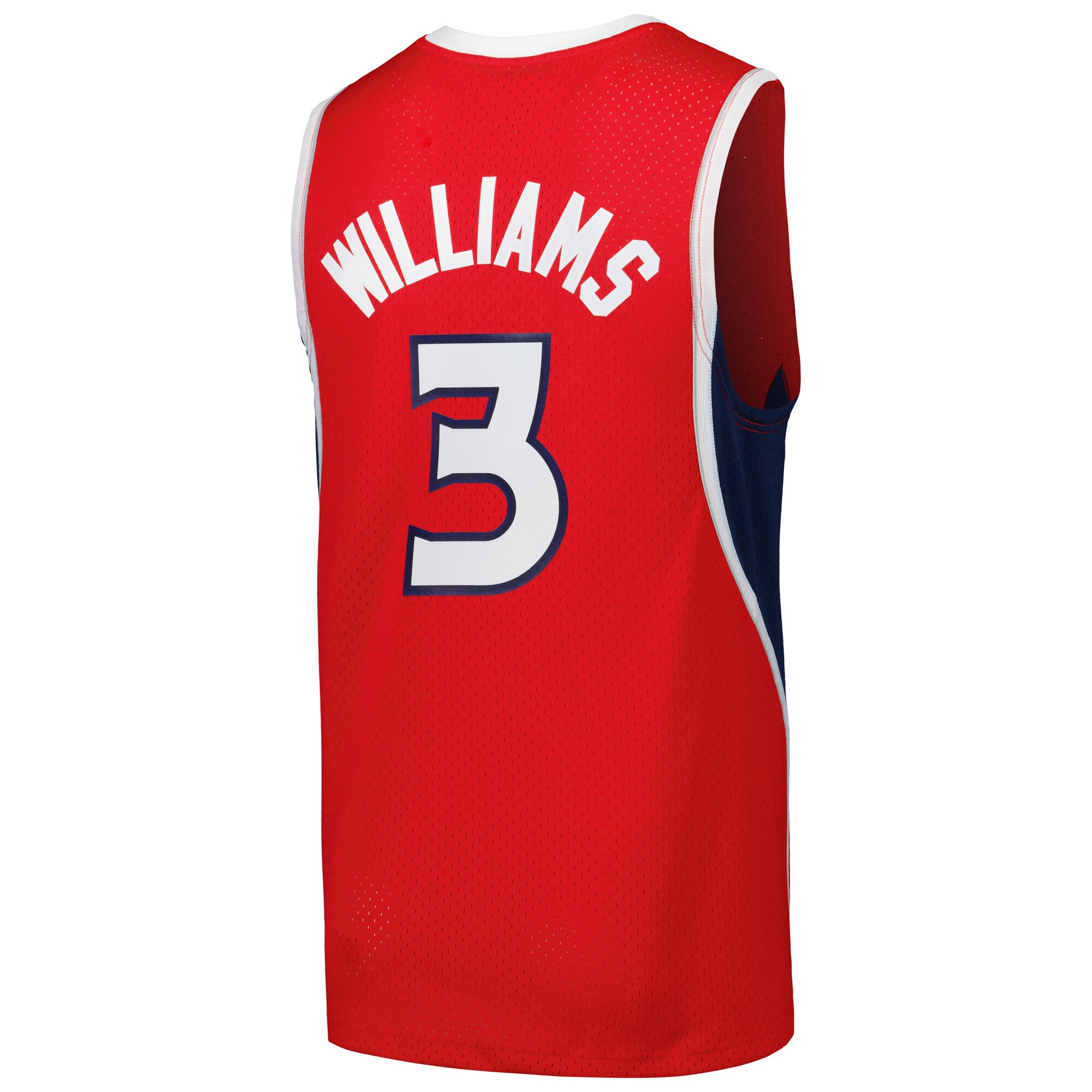 Lou Williams Atlanta Hawks Mitchell & Ness 2001\/02 Hardwood Classics Swingman Jersey - Red