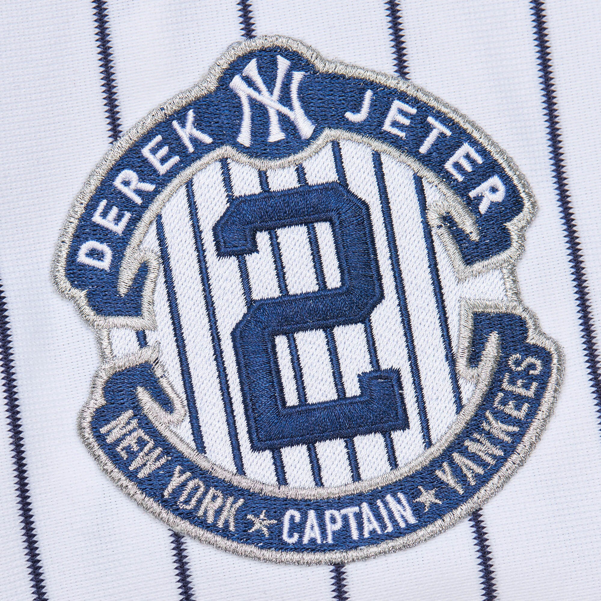Derek Jeter New York Yankees Mitchell & Ness 2014 Cooperstown Collection Authentic Throwback Jersey - White