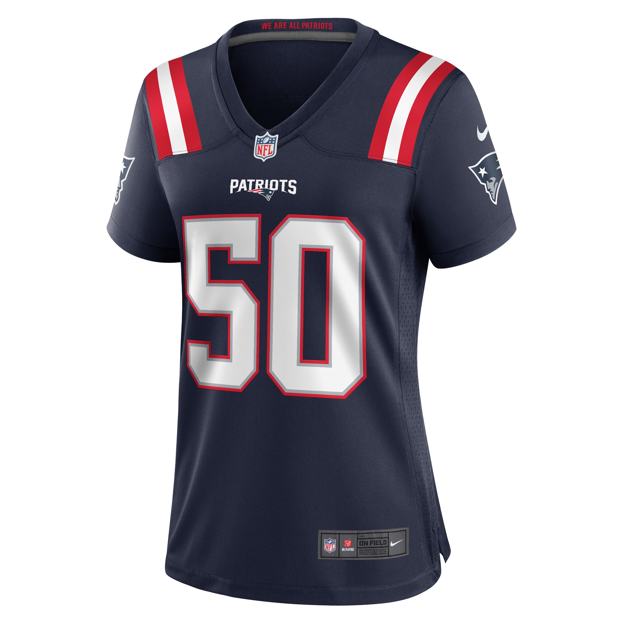 Raekwon McMillan New England Patriots  Women's Home Game Player Jersey - Navy