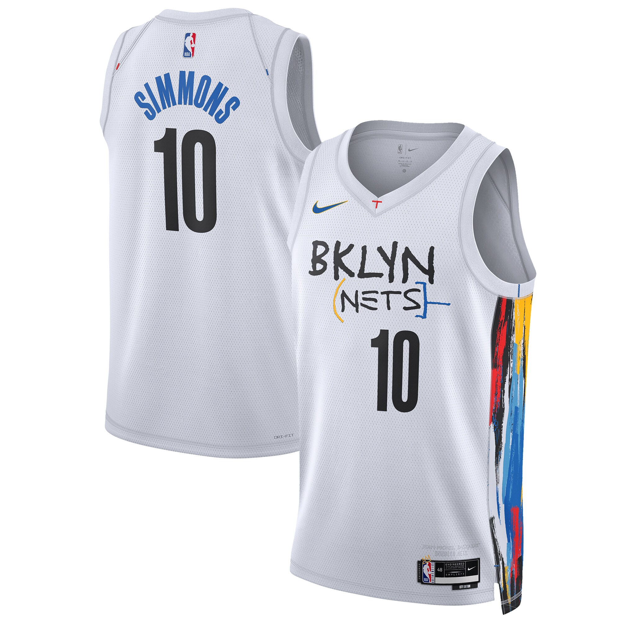 Ben Simmons Brooklyn Nets  Unisex 2022\/23 Swingman Jersey - City Edition - White