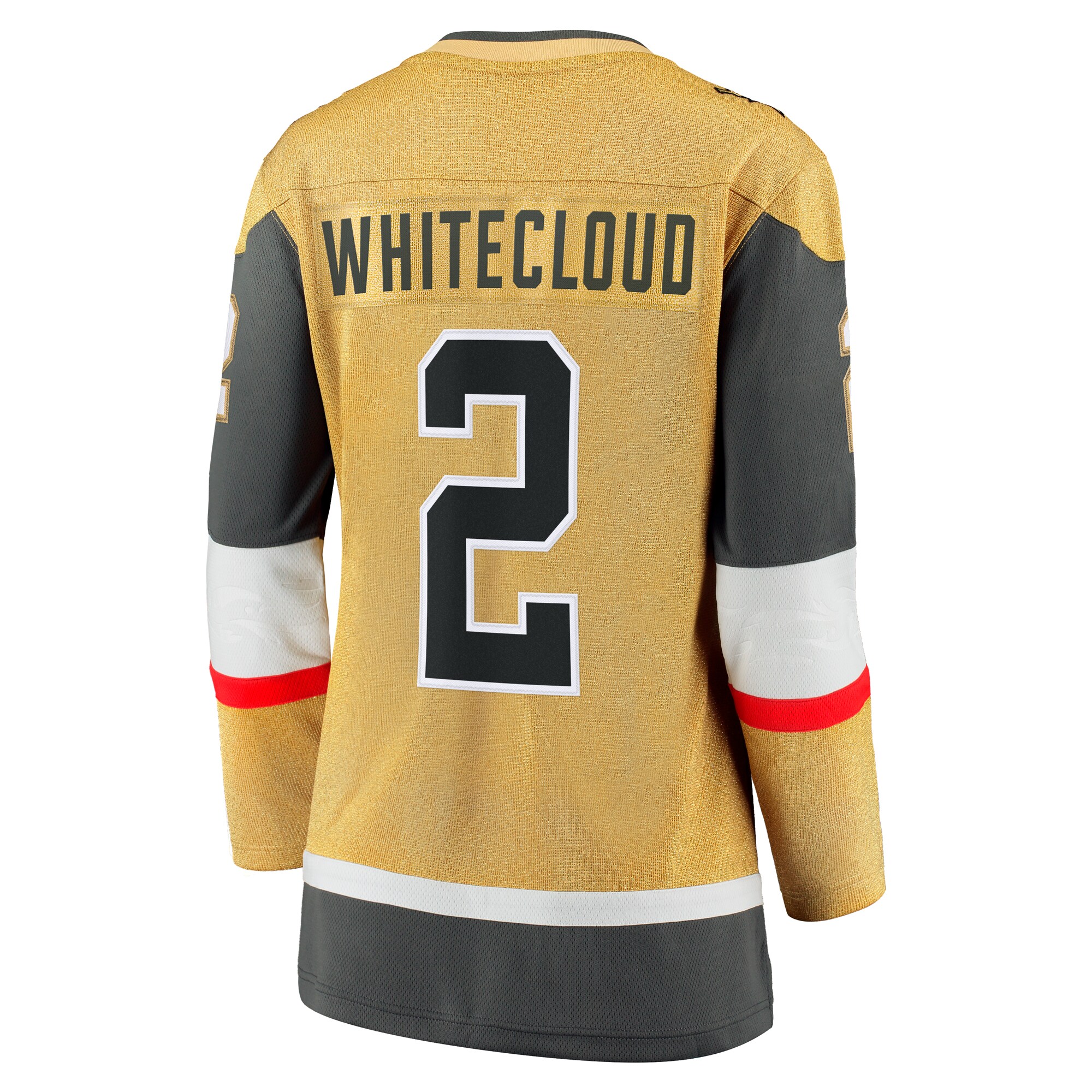 Zach Whitecloud Vegas Golden Knights Fanatics Women's Alternate Breakaway Player Jersey - Gold