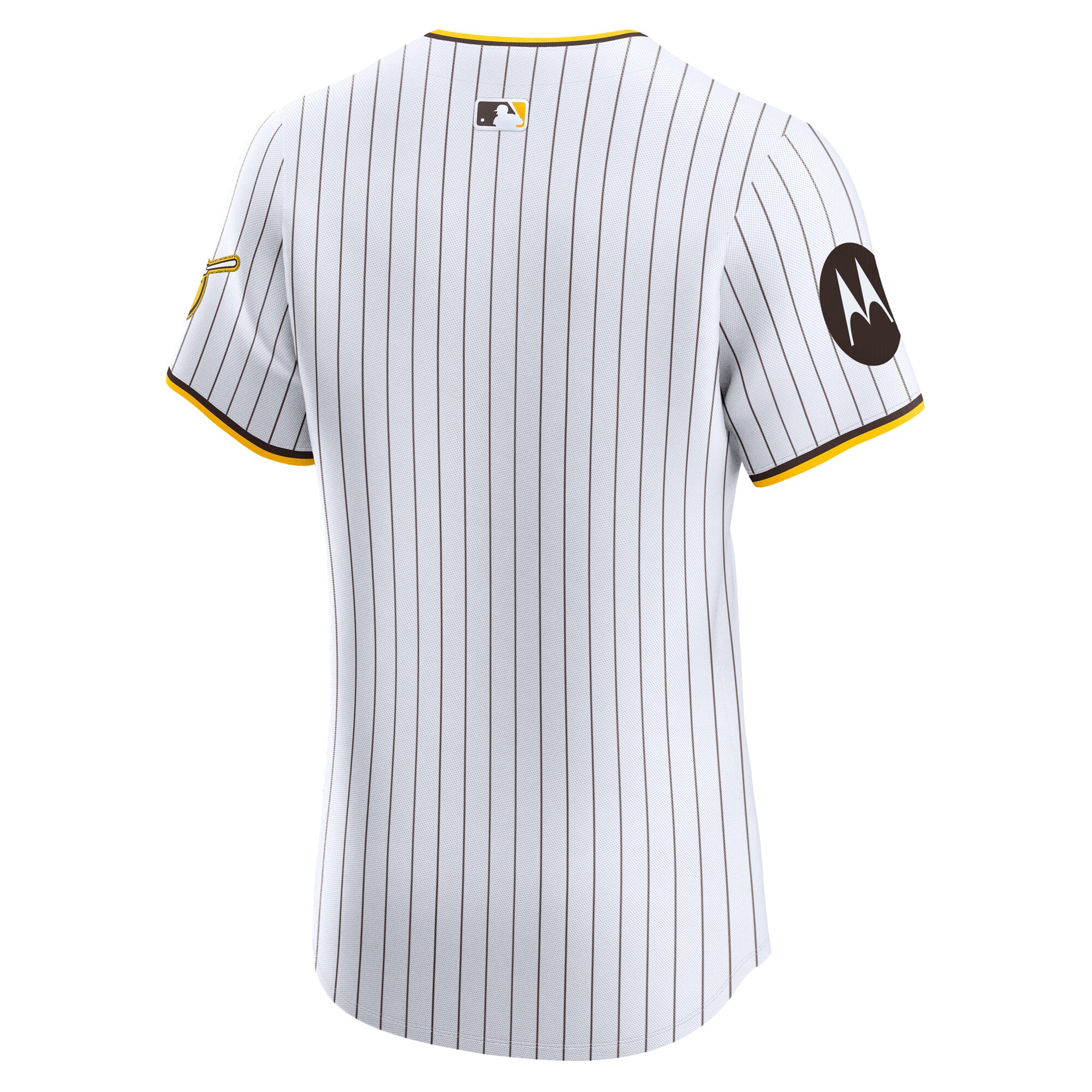 San Diego Padres  Home Elite Patch Jersey - White