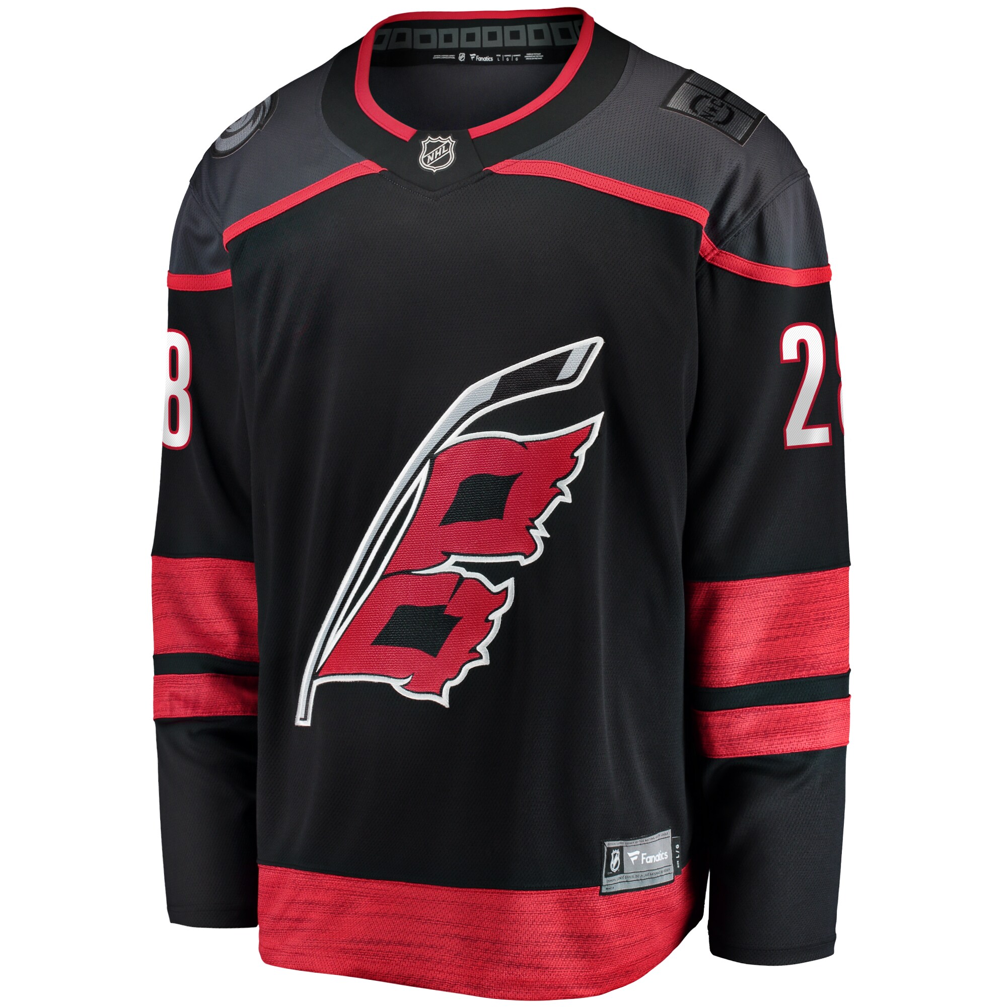 Brendan Lemieux Carolina Hurricanes Fanatics Home Premier Breakaway Player Jersey - Black