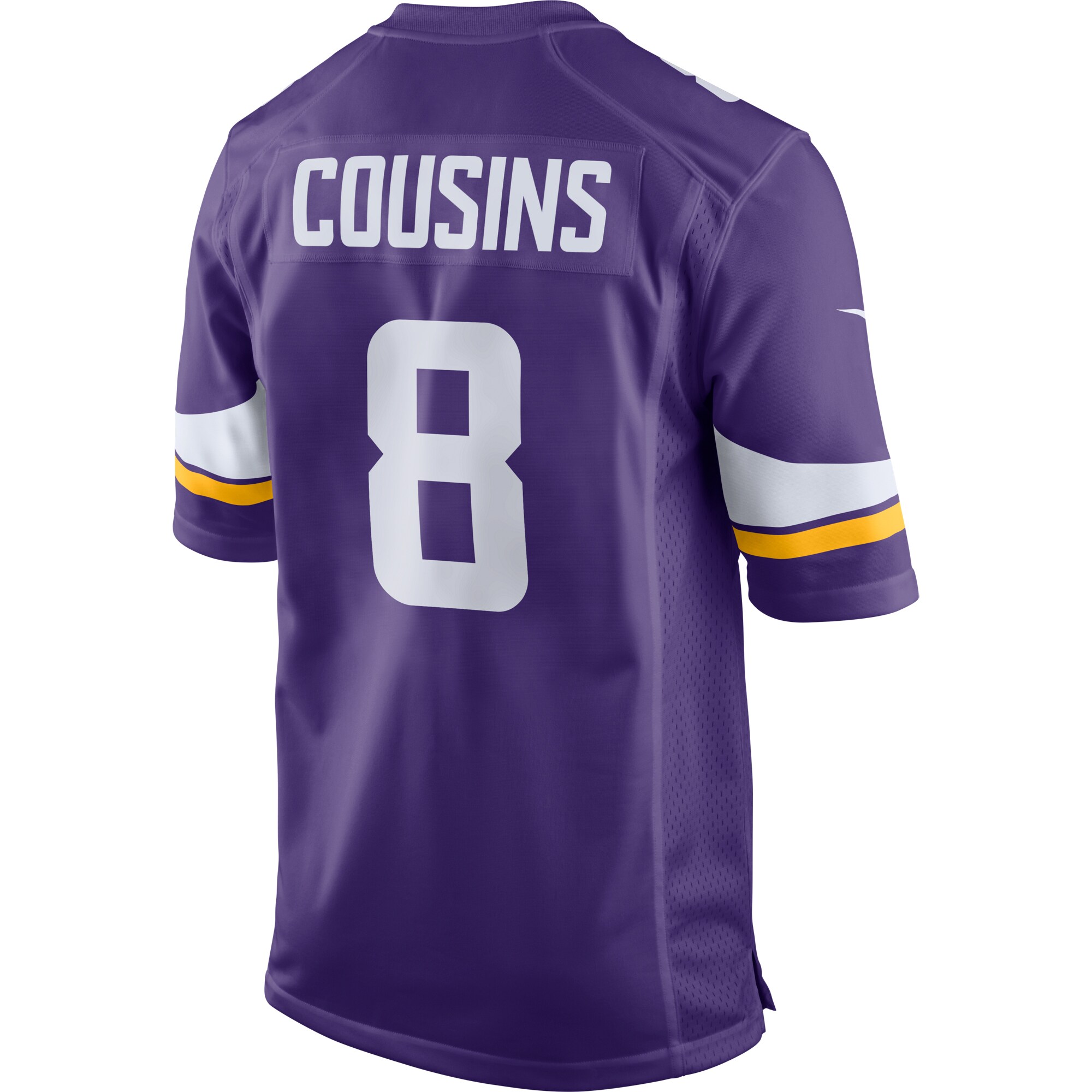 Kirk Cousins Minnesota Vikings  Game Jersey - Purple
