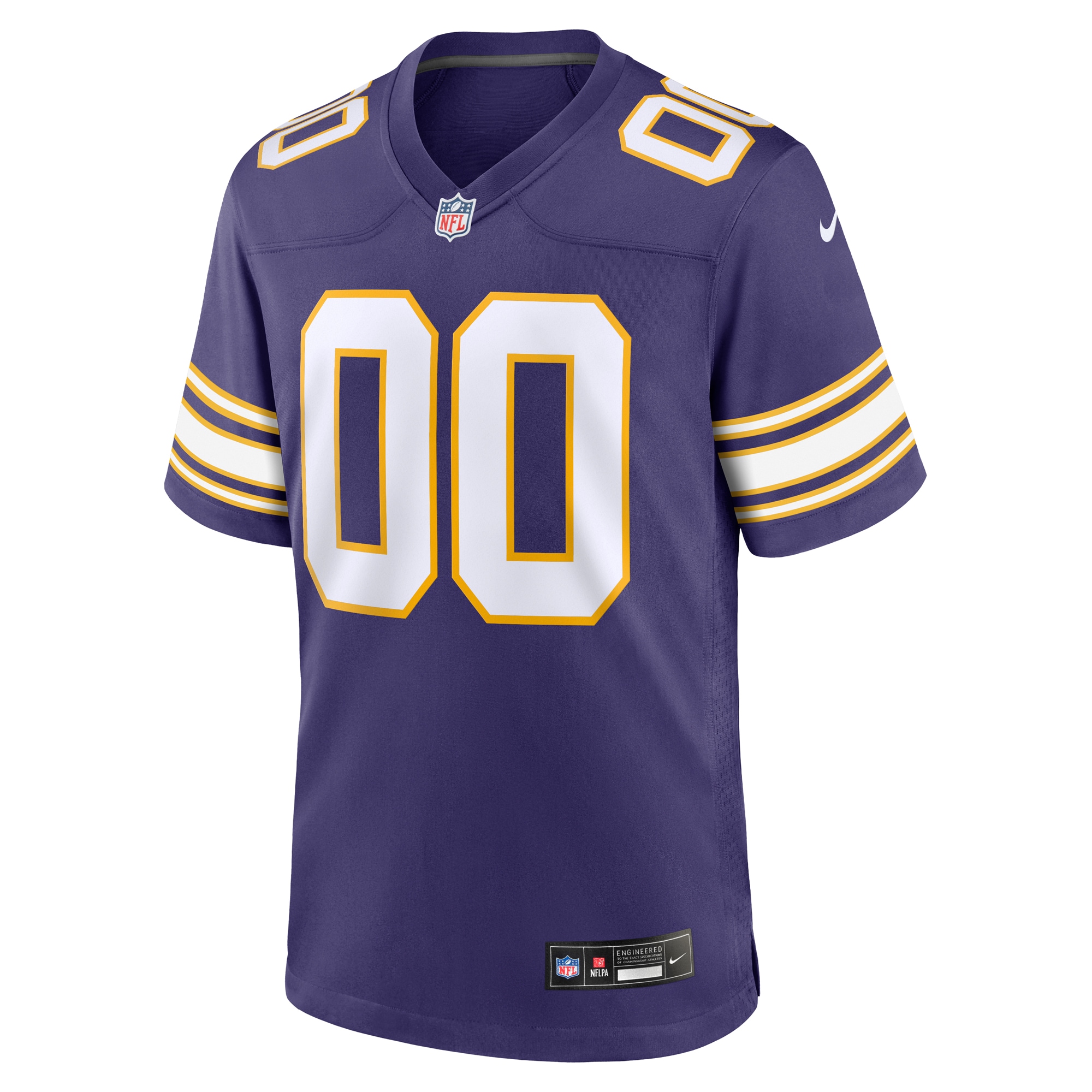 Minnesota Vikings  Classic Custom Game Jersey - Purple