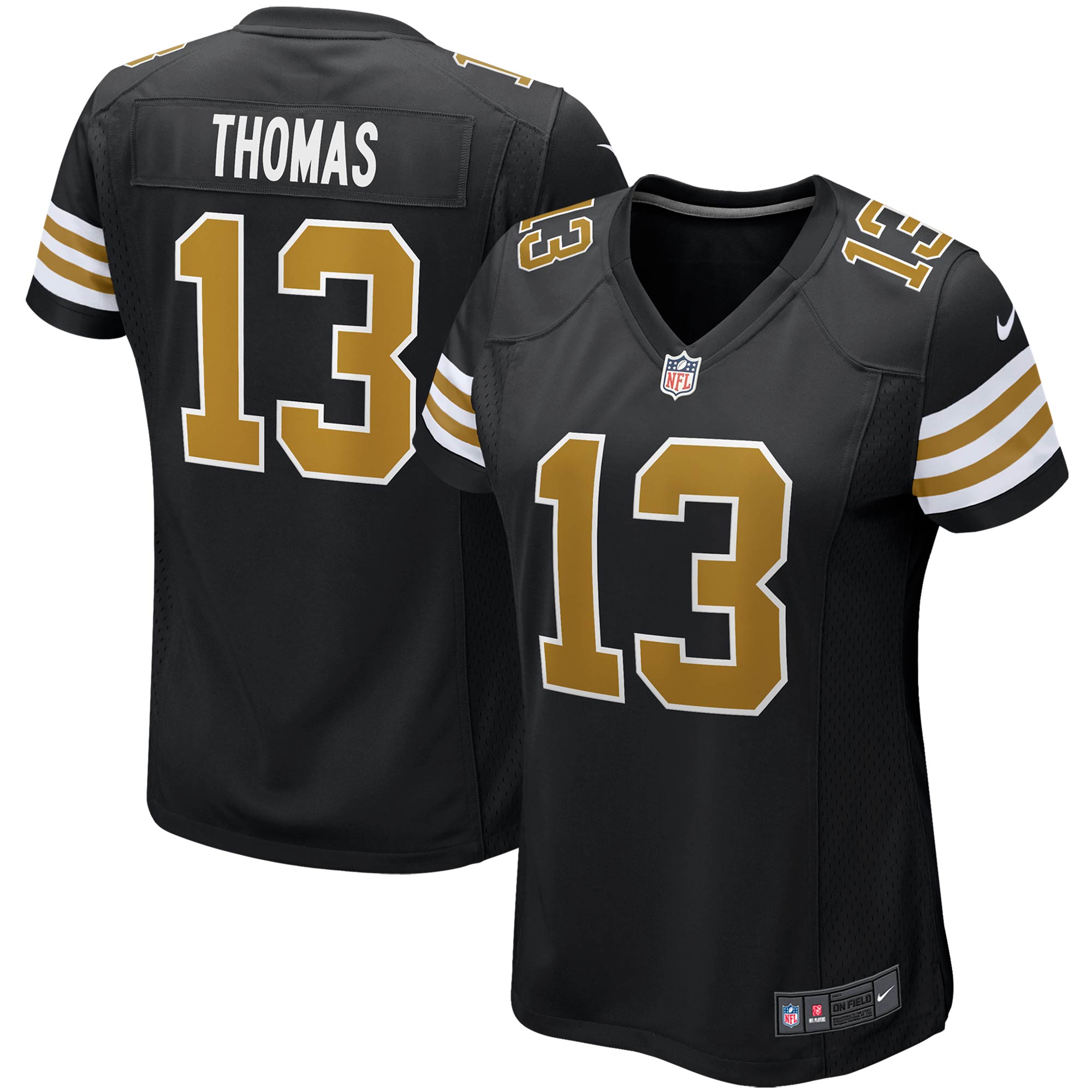 Michael Thomas New Orleans Saints  Women's Player Jersey - Black