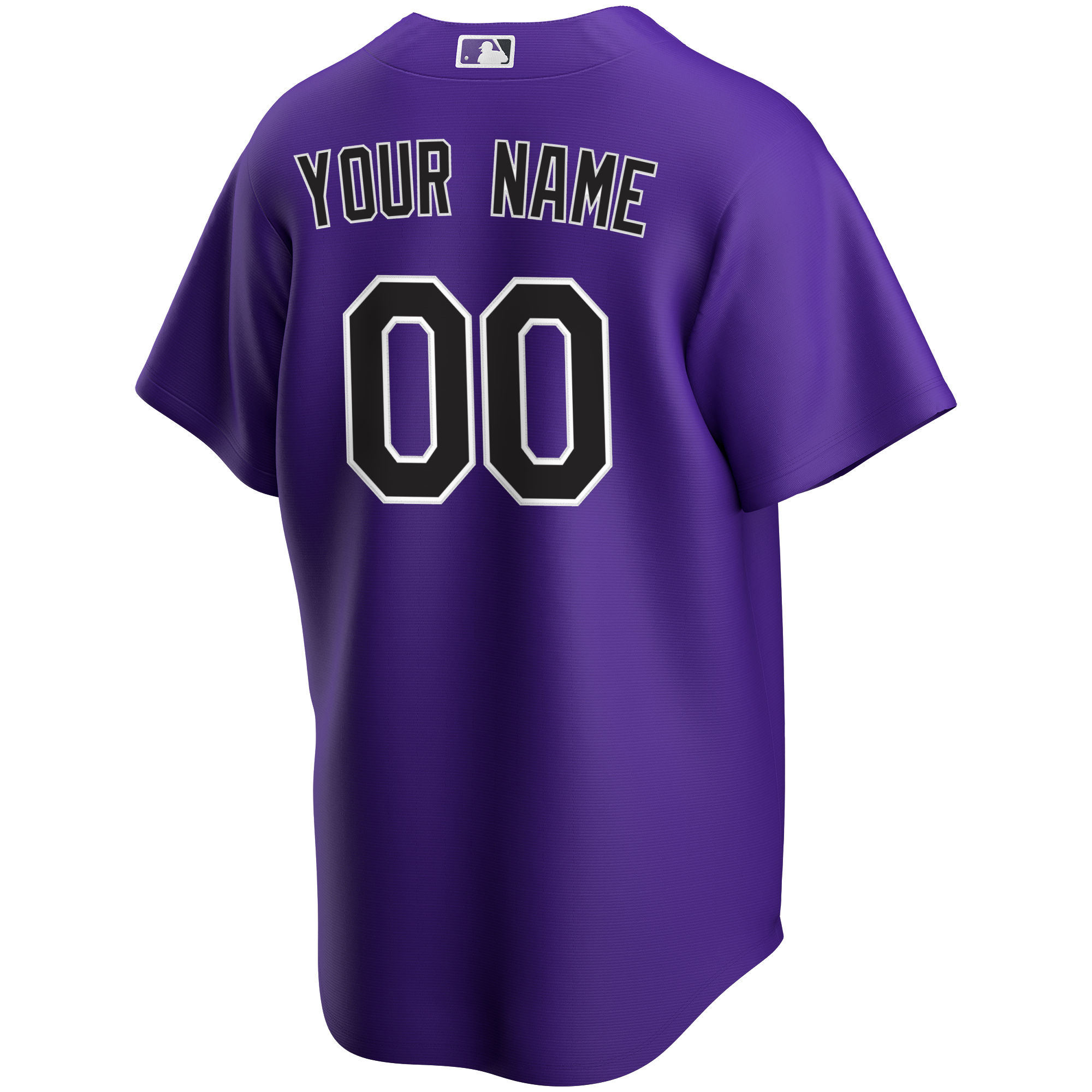 Colorado Rockies  Alternate Replica Custom Jersey - Purple