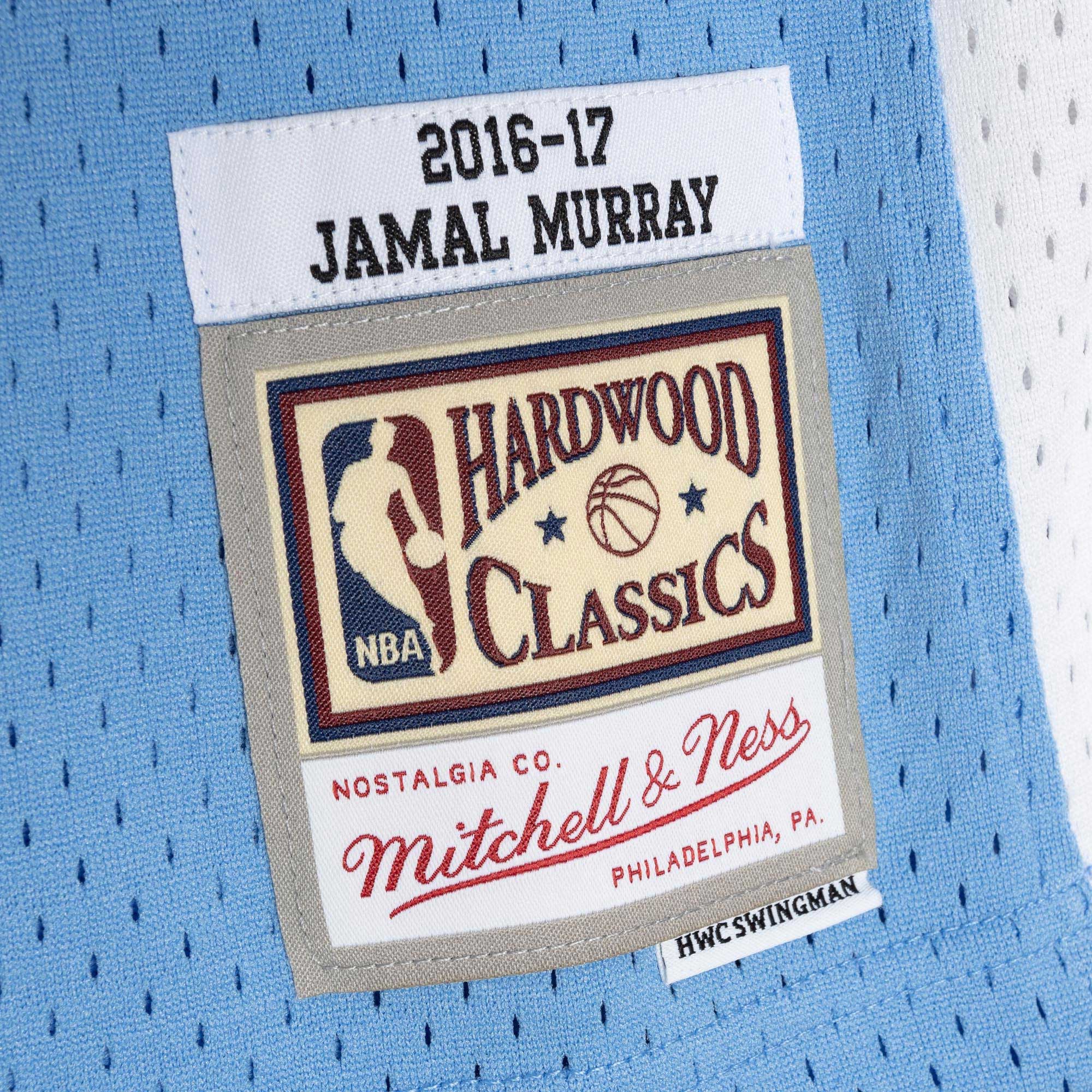 Jamal Murray Denver Nuggets Mitchell & Ness 2016\/17 Throwback Swingman Jersey - Powder Blue
