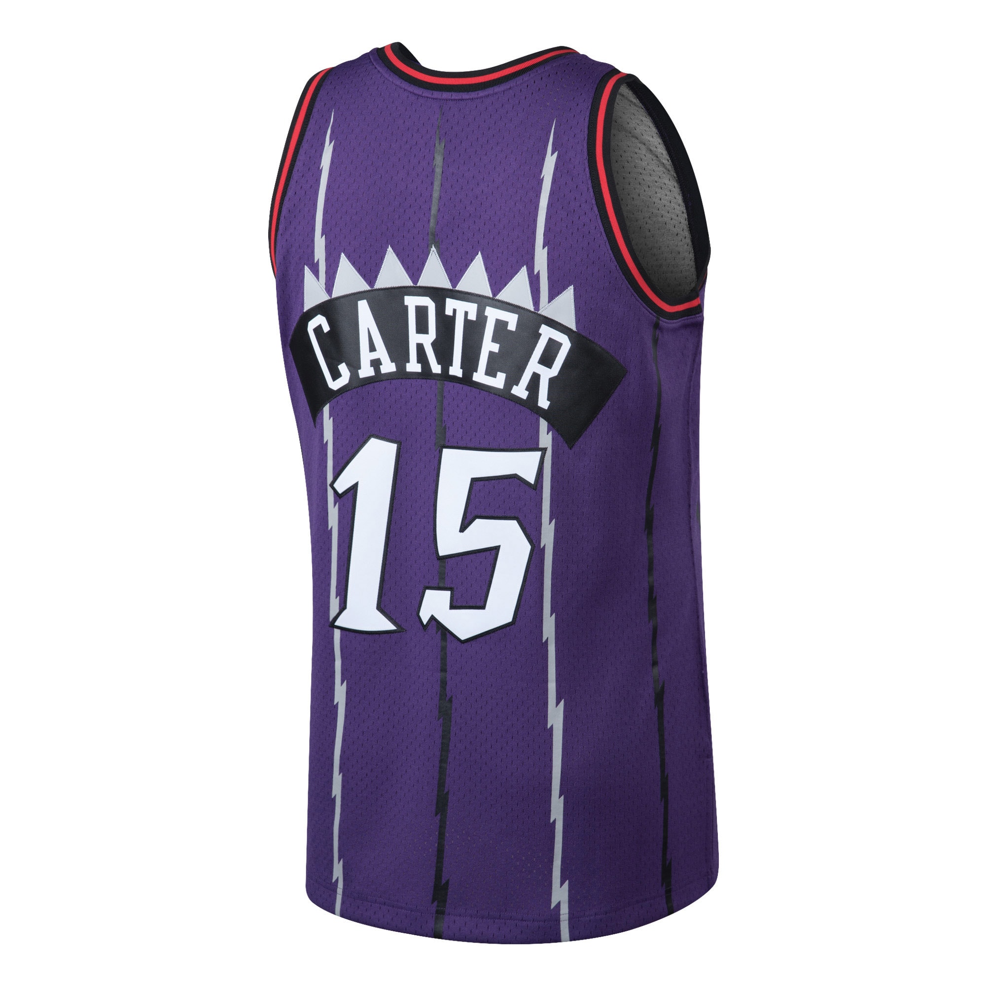 Vince Carter Toronto Raptors Mitchell & Ness 1998\/99 Hardwood Classics Swingman Jersey - Purple