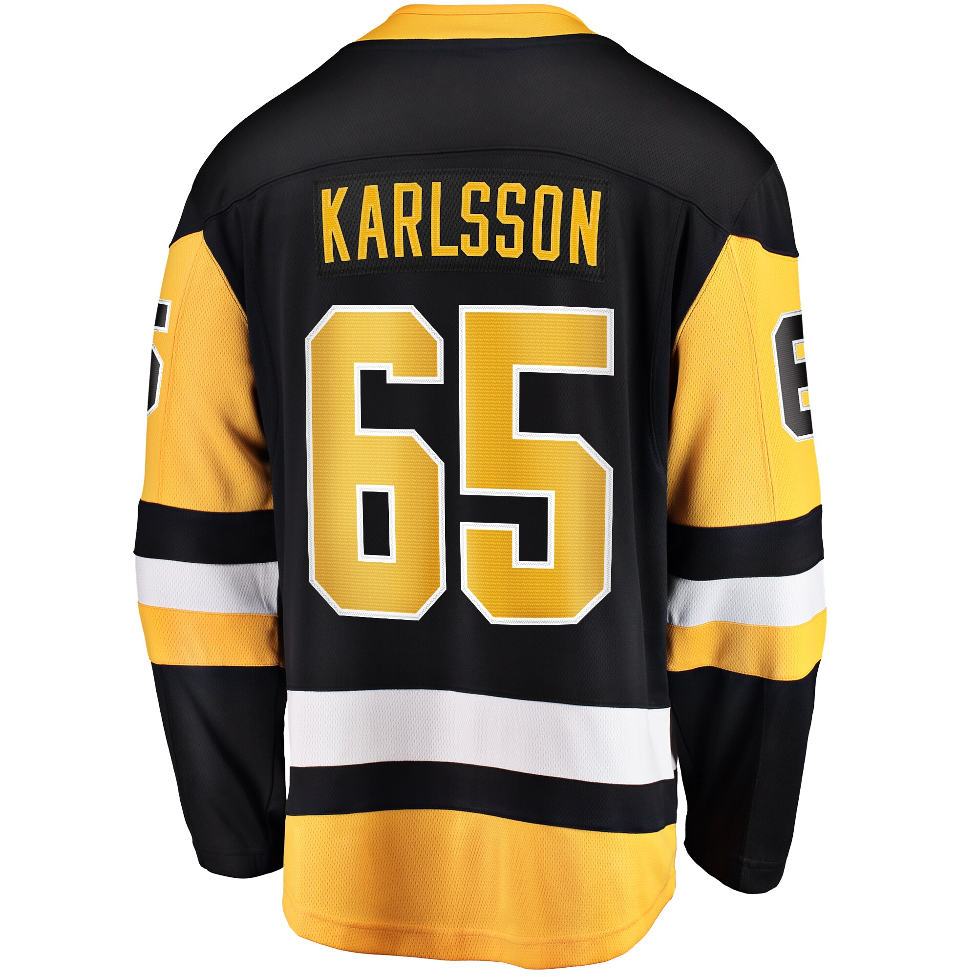 Erik Karlsson Pittsburgh Penguins Fanatics Home Breakaway Jersey - Black