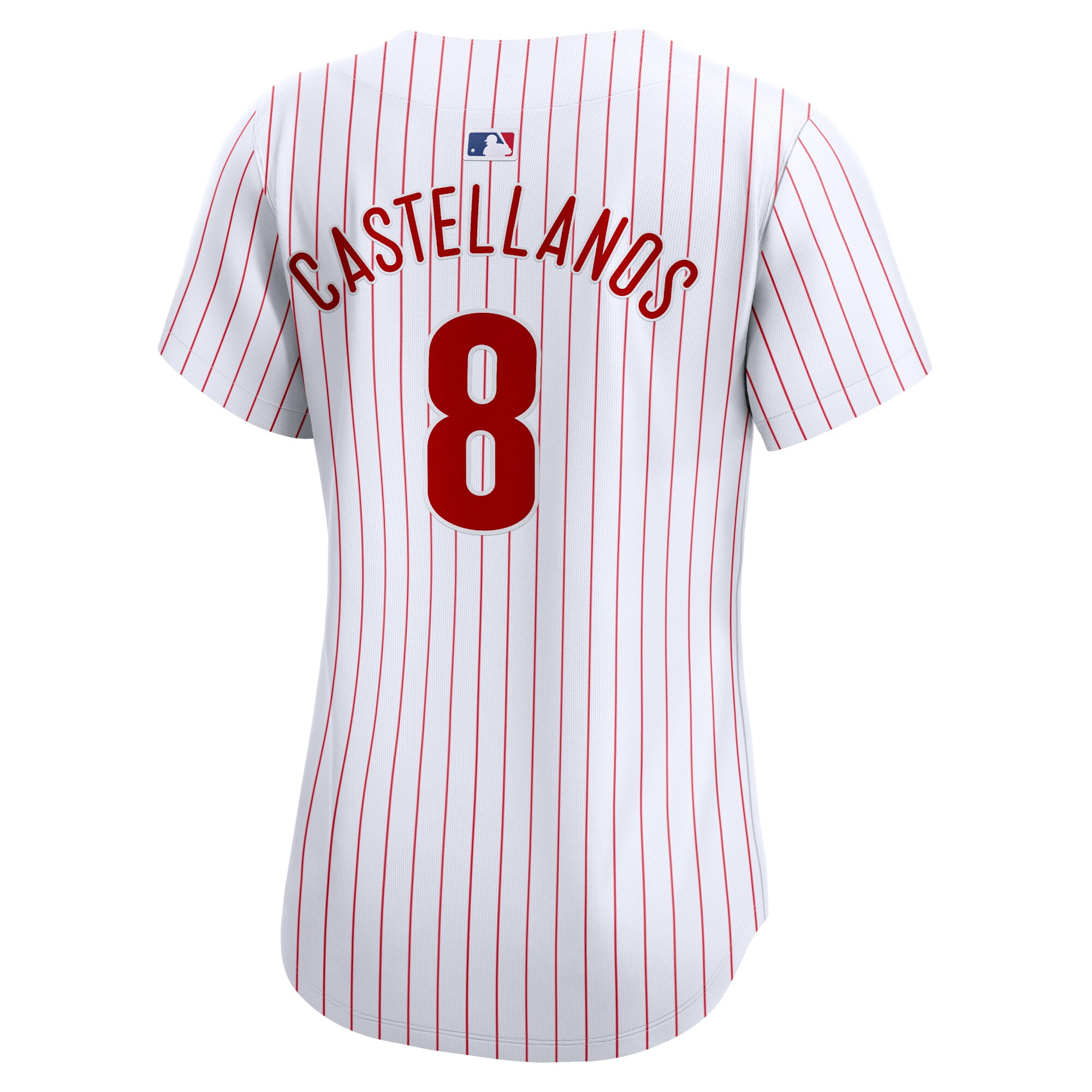 Nick Castellanos Philadelphia Phillies  Women's  Home Limited Player Jersey - White