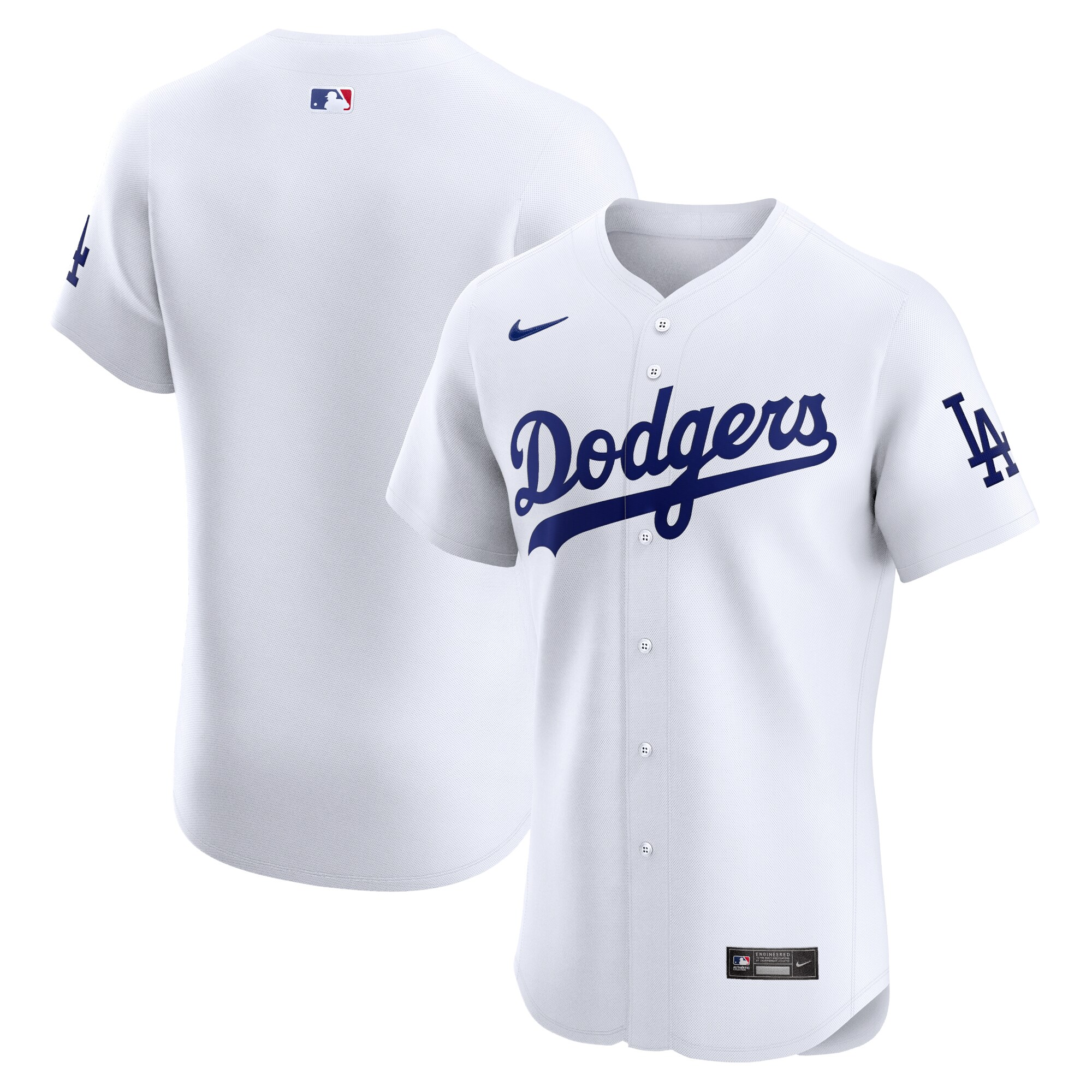 Los Angeles Dodgers  Home Elite Jersey - White