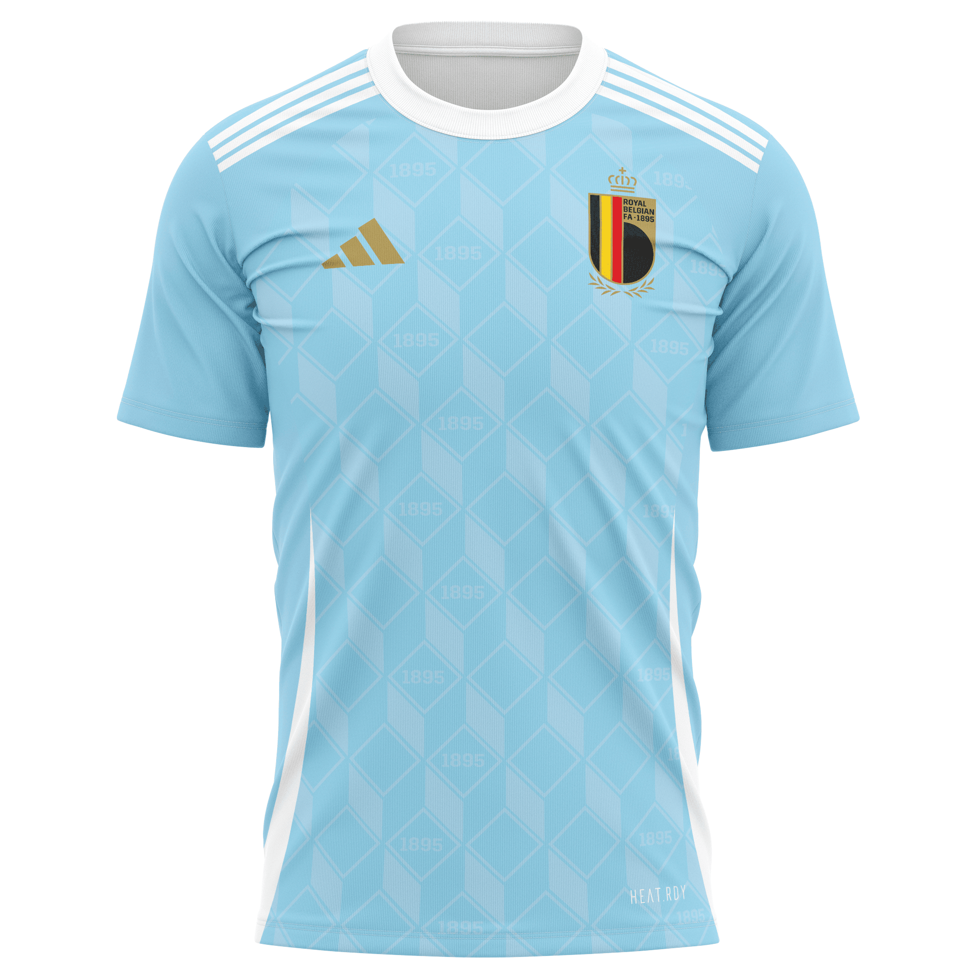 Belgium National Team 2024 Away Kits AOP T-shirt - Blue