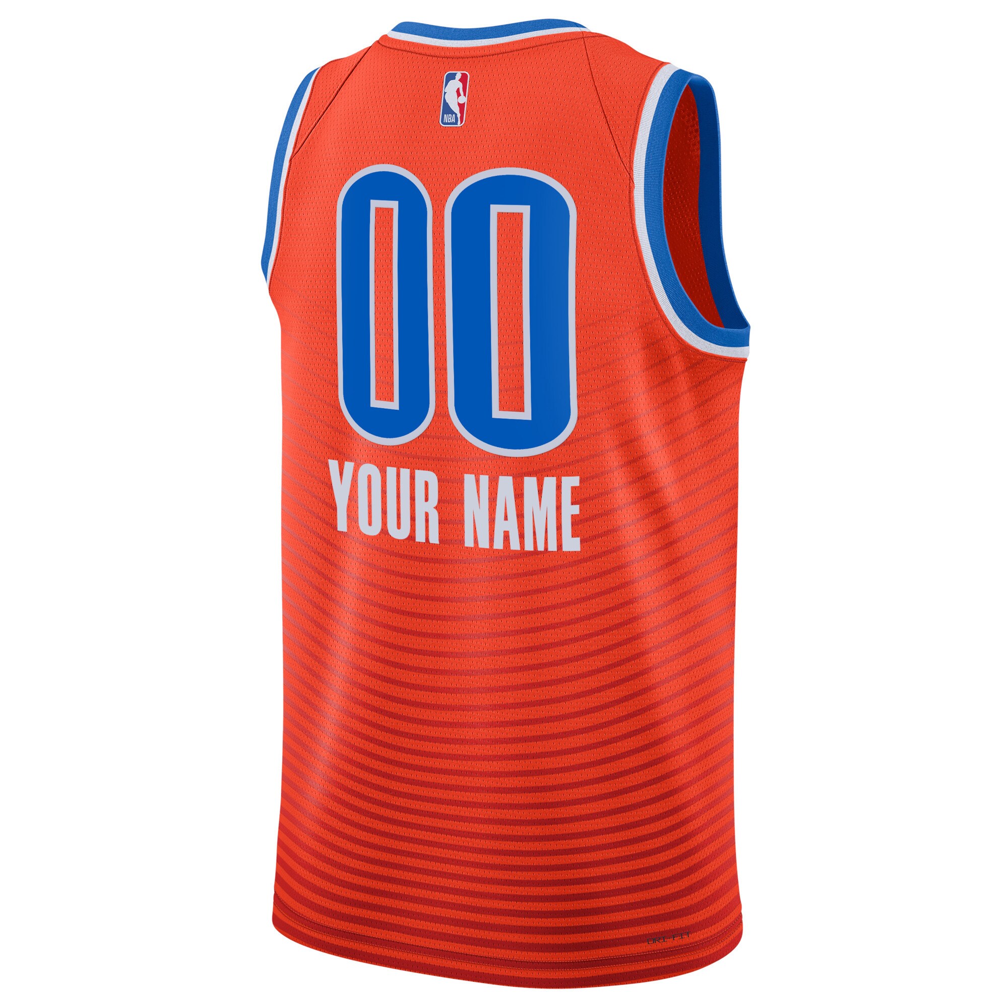 Oklahoma City Thunder Jordan Brand Unisex 2022\/23 Swingman Custom Jersey - Statement Edition - Orange