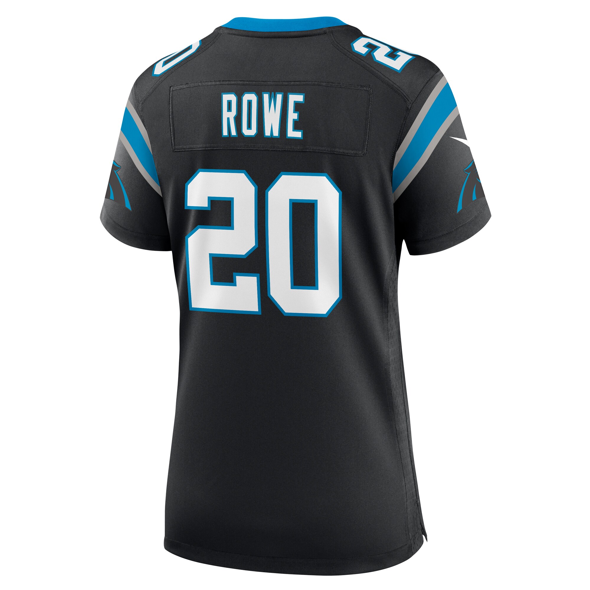 Eric Rowe Carolina Panthers  Women's Game Jersey - Black
